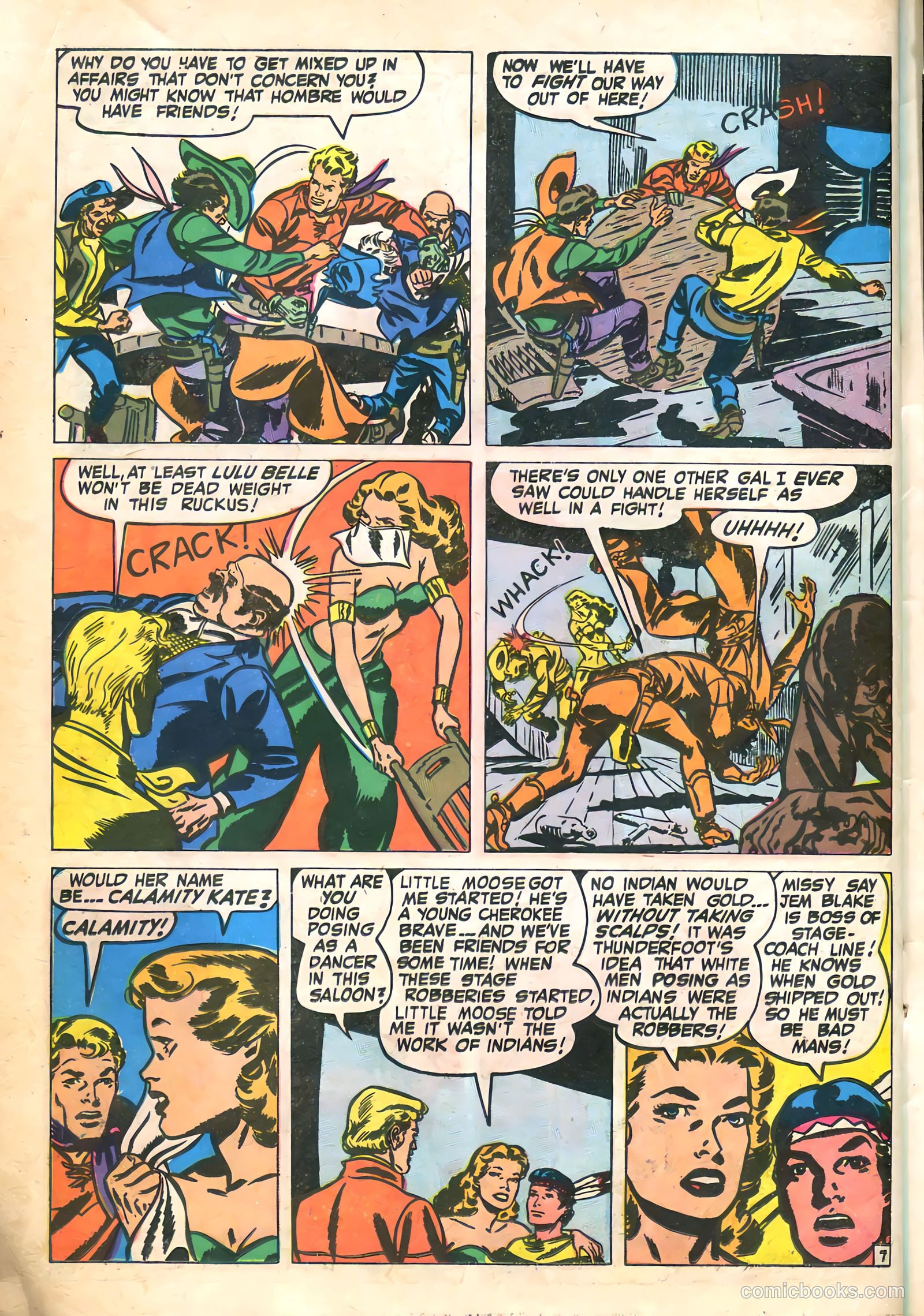 The Westerner Comics #33 (1951) — page 37 of 50