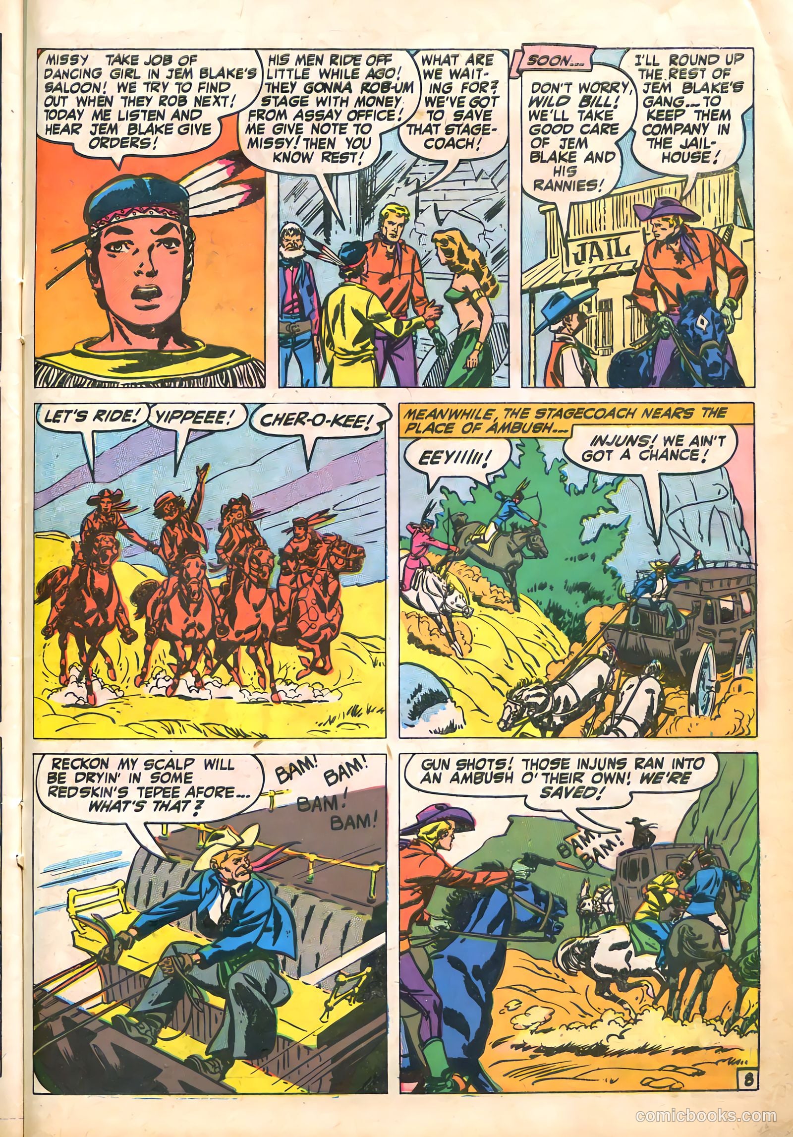 The Westerner Comics #33 (1951) — page 38 of 50