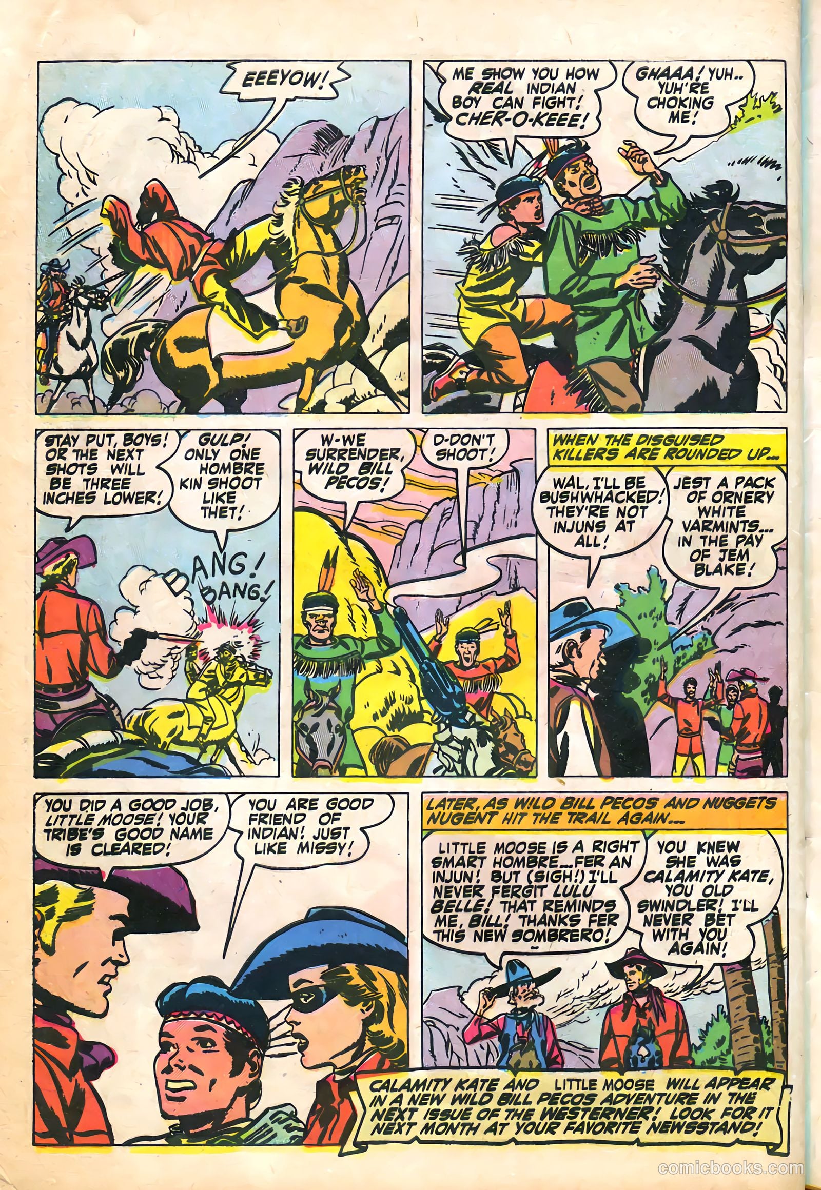 The Westerner Comics #33 (1951) — page 39 of 50