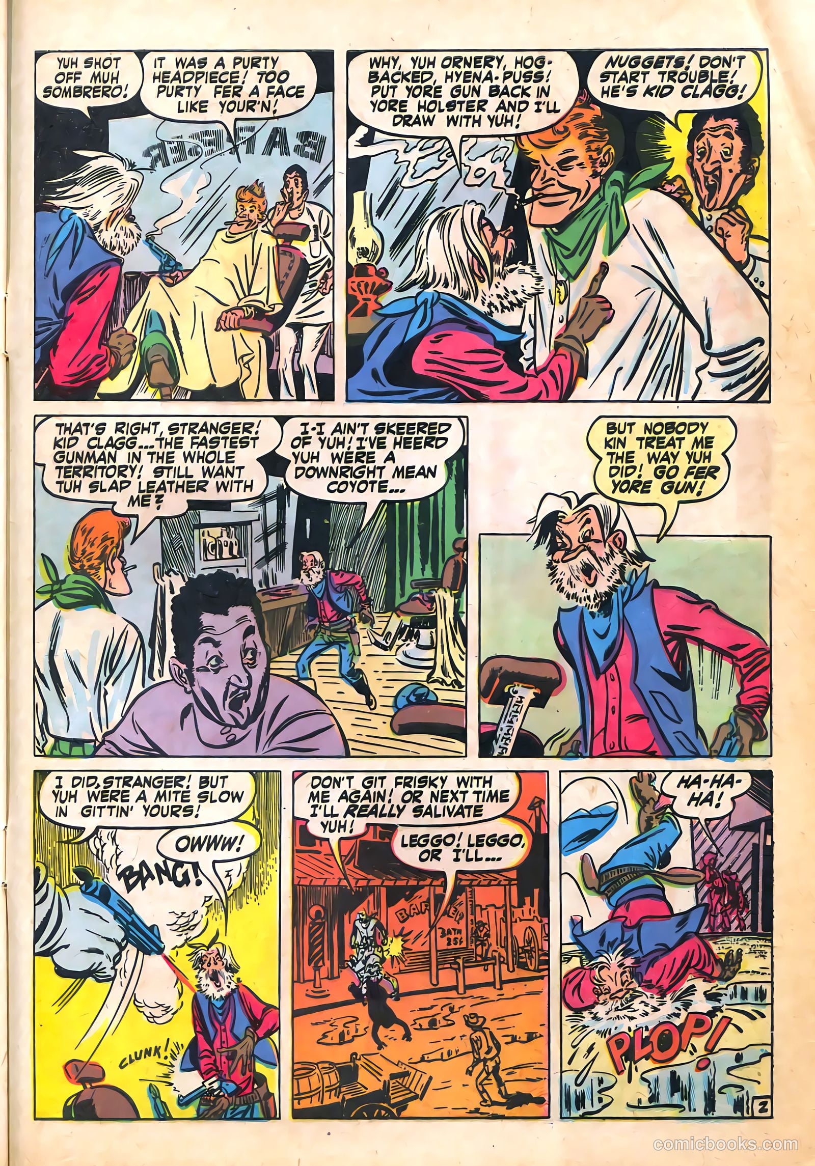 The Westerner Comics #33 (1951) — page 42 of 50