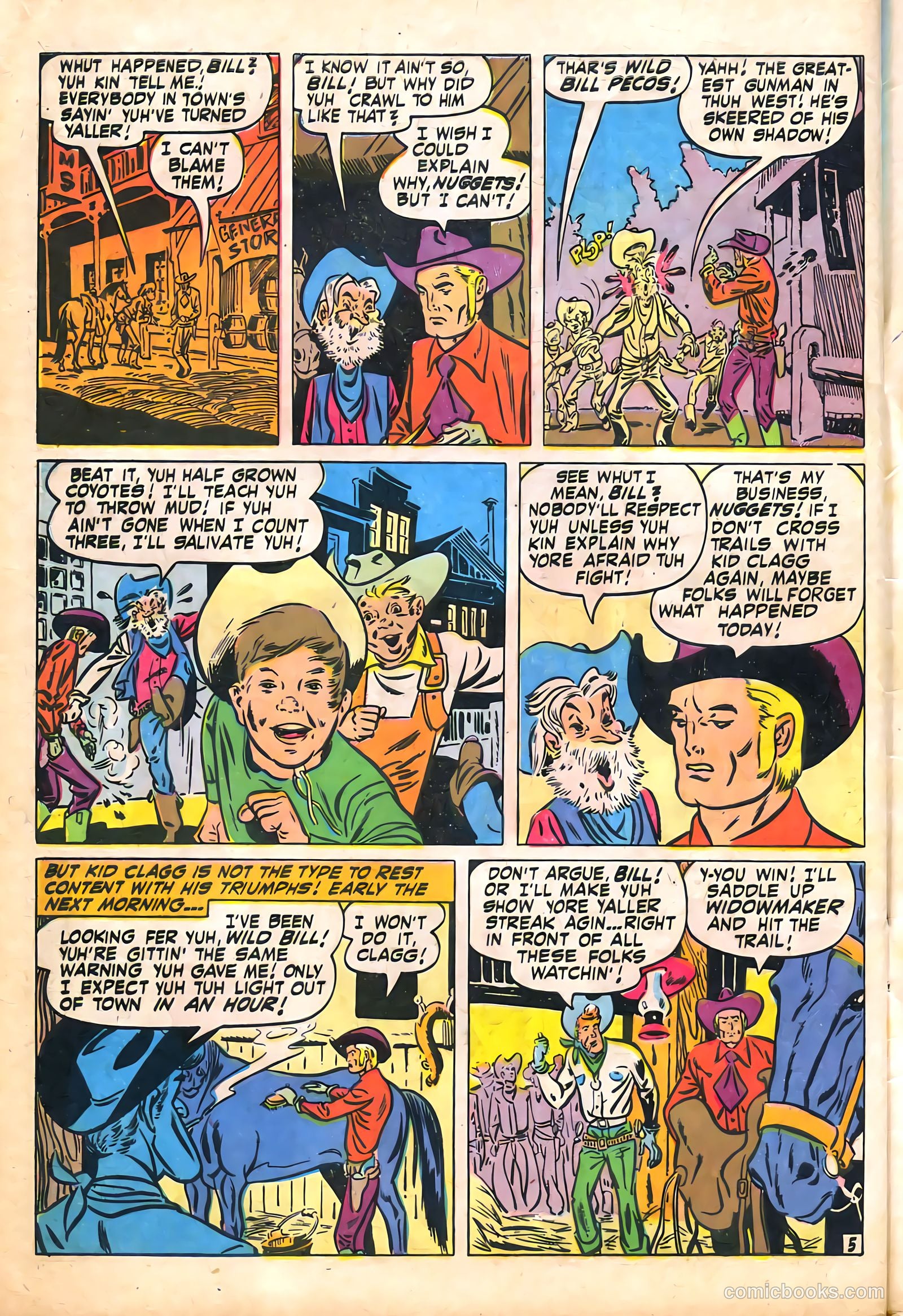 The Westerner Comics #33 (1951) — page 45 of 50