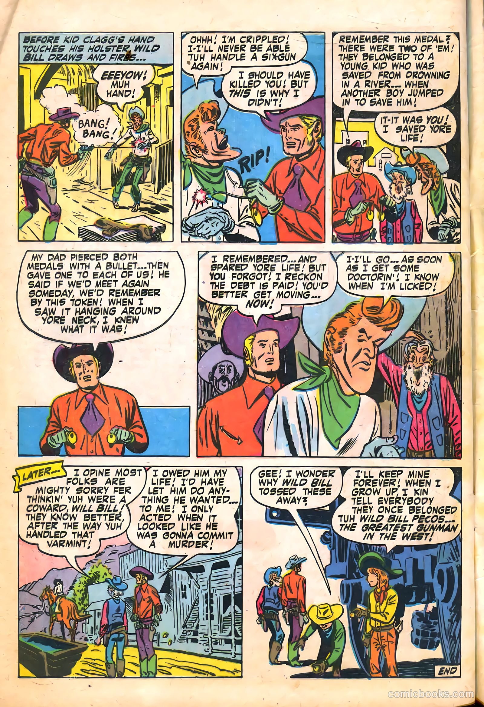 The Westerner Comics #33 (1951) — page 47 of 50