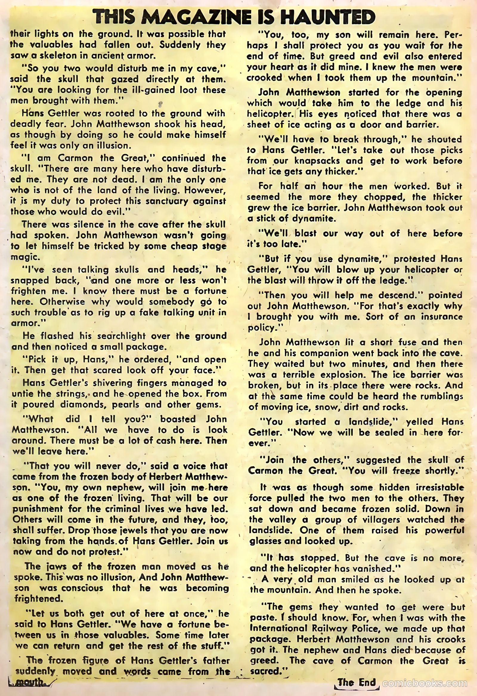 This Magazine Is Haunted #11 (1953) — page 18 of 36