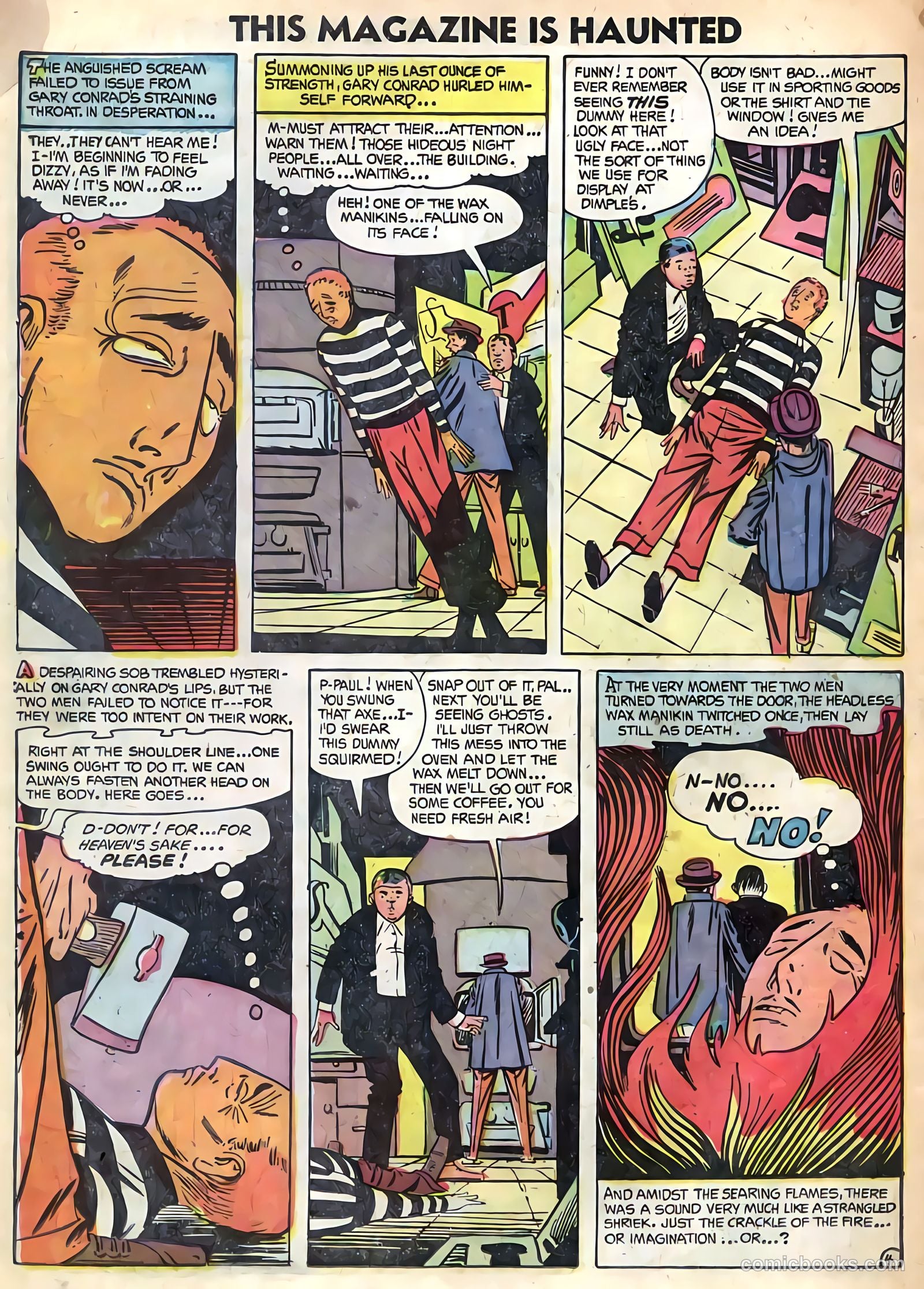 This Magazine Is Haunted #11 (1953) — page 22 of 36