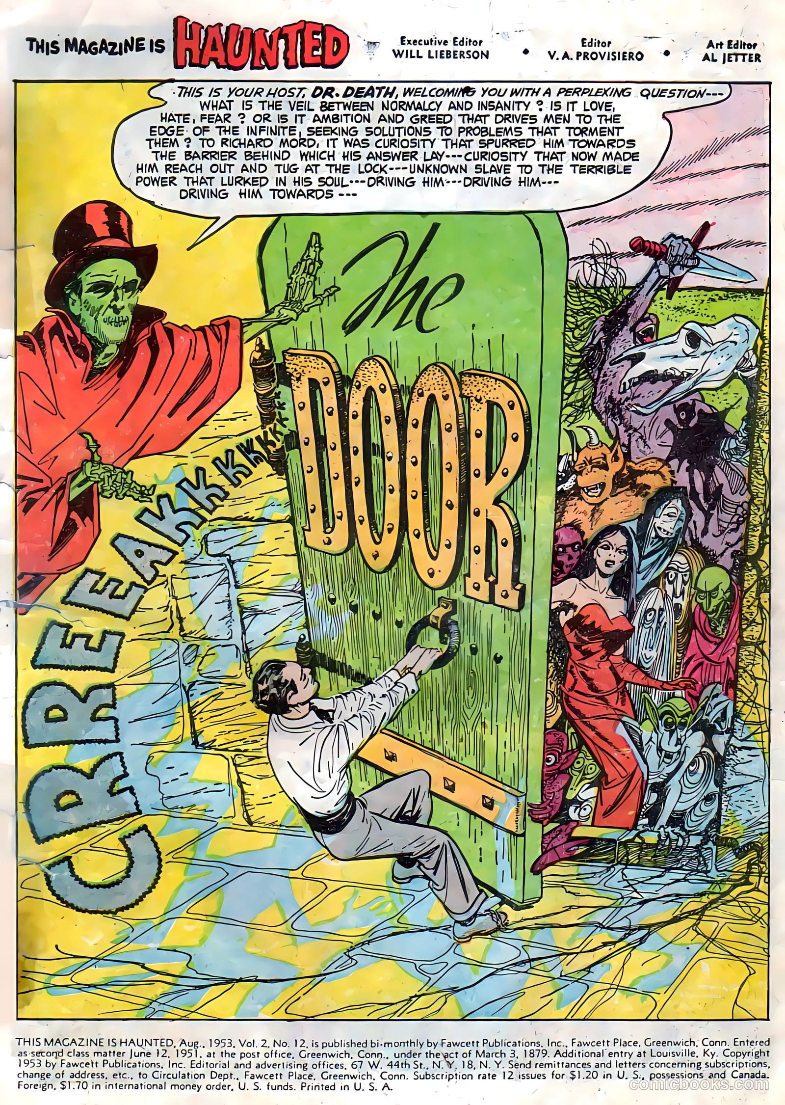 This Magazine Is Haunted #12 (1953) — page 2 of 33