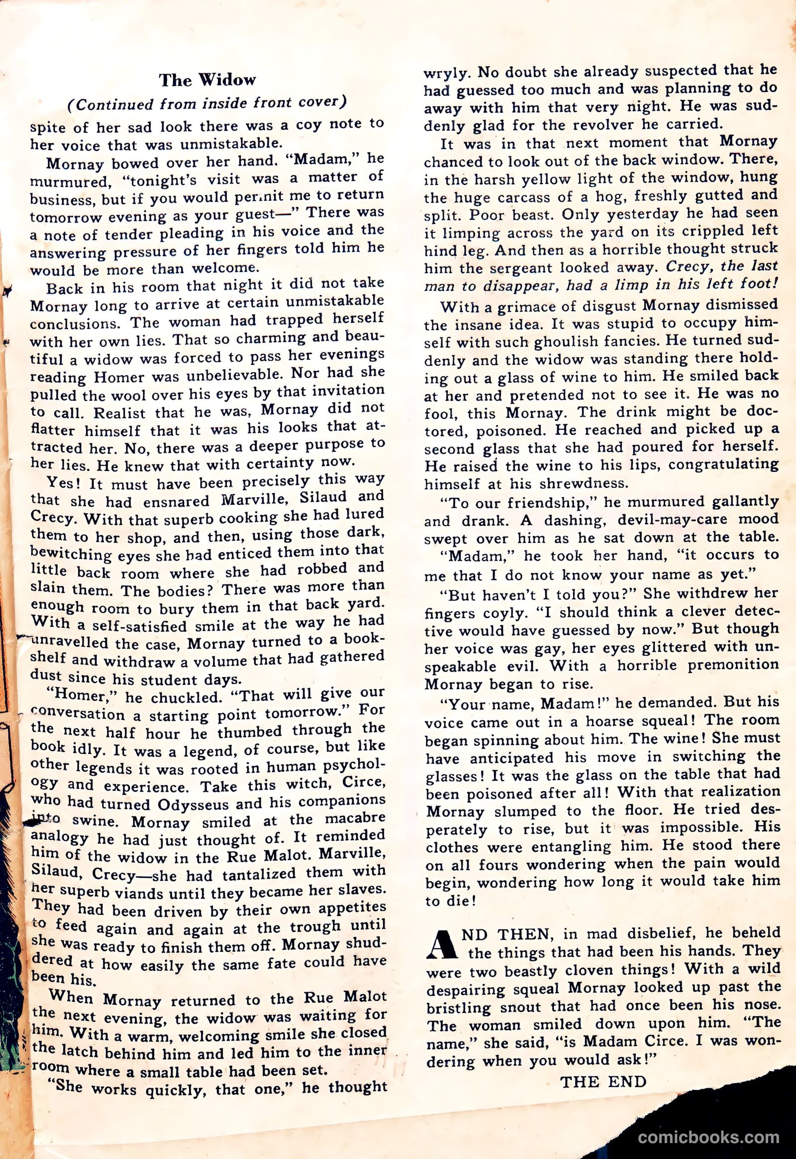 This Magazine Is Haunted #12 (1953) — page 35 of 36