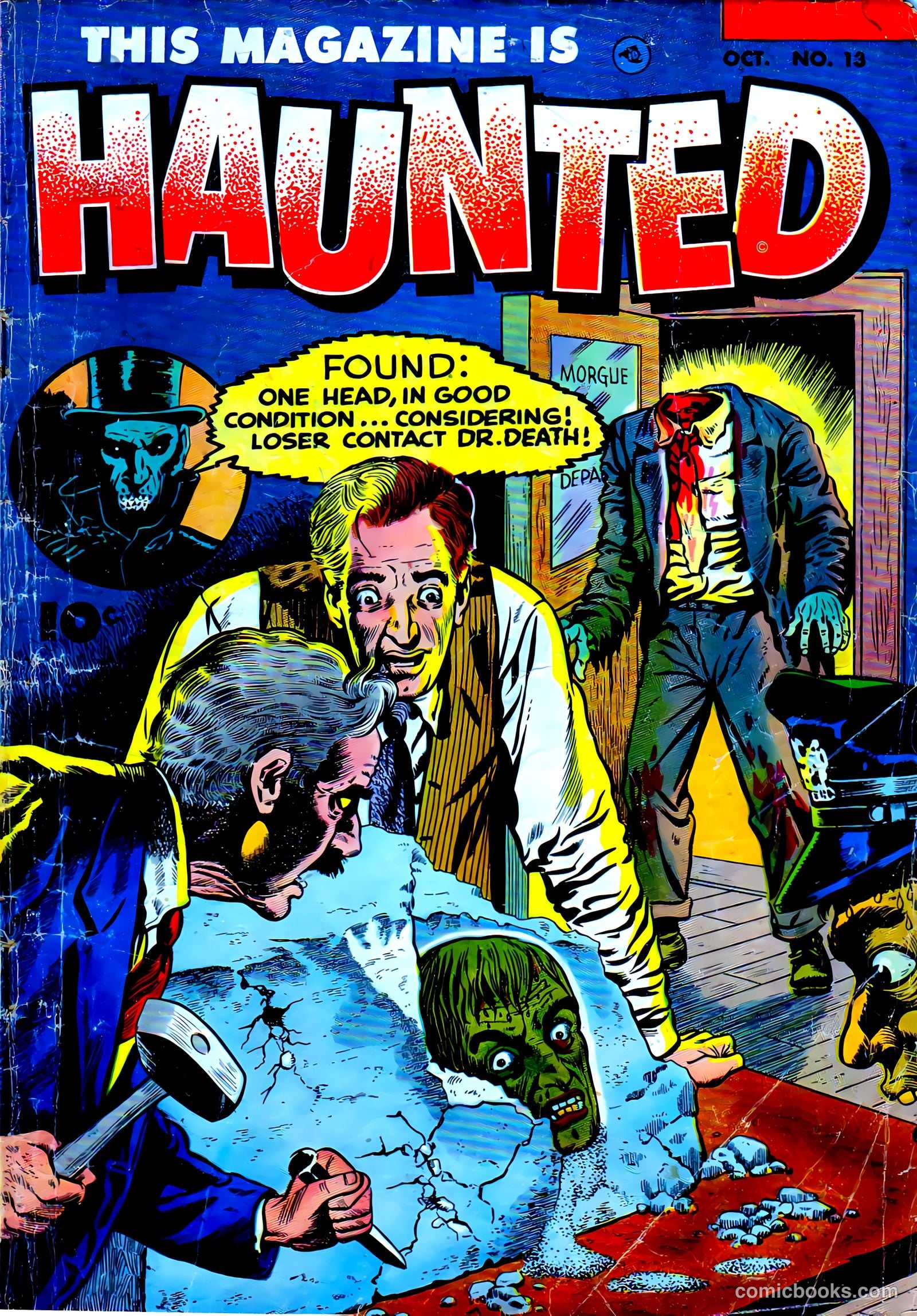 This Magazine Is Haunted #13 (1953) — page 1 of 36
