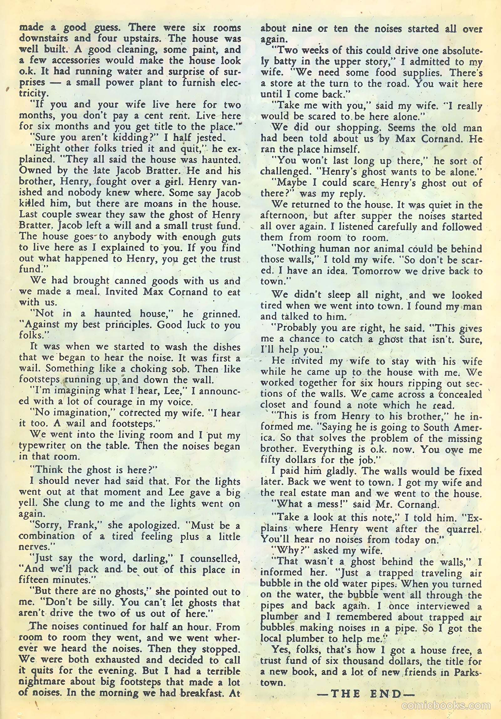 This Magazine Is Haunted #14 (1953) — page 21 of 36