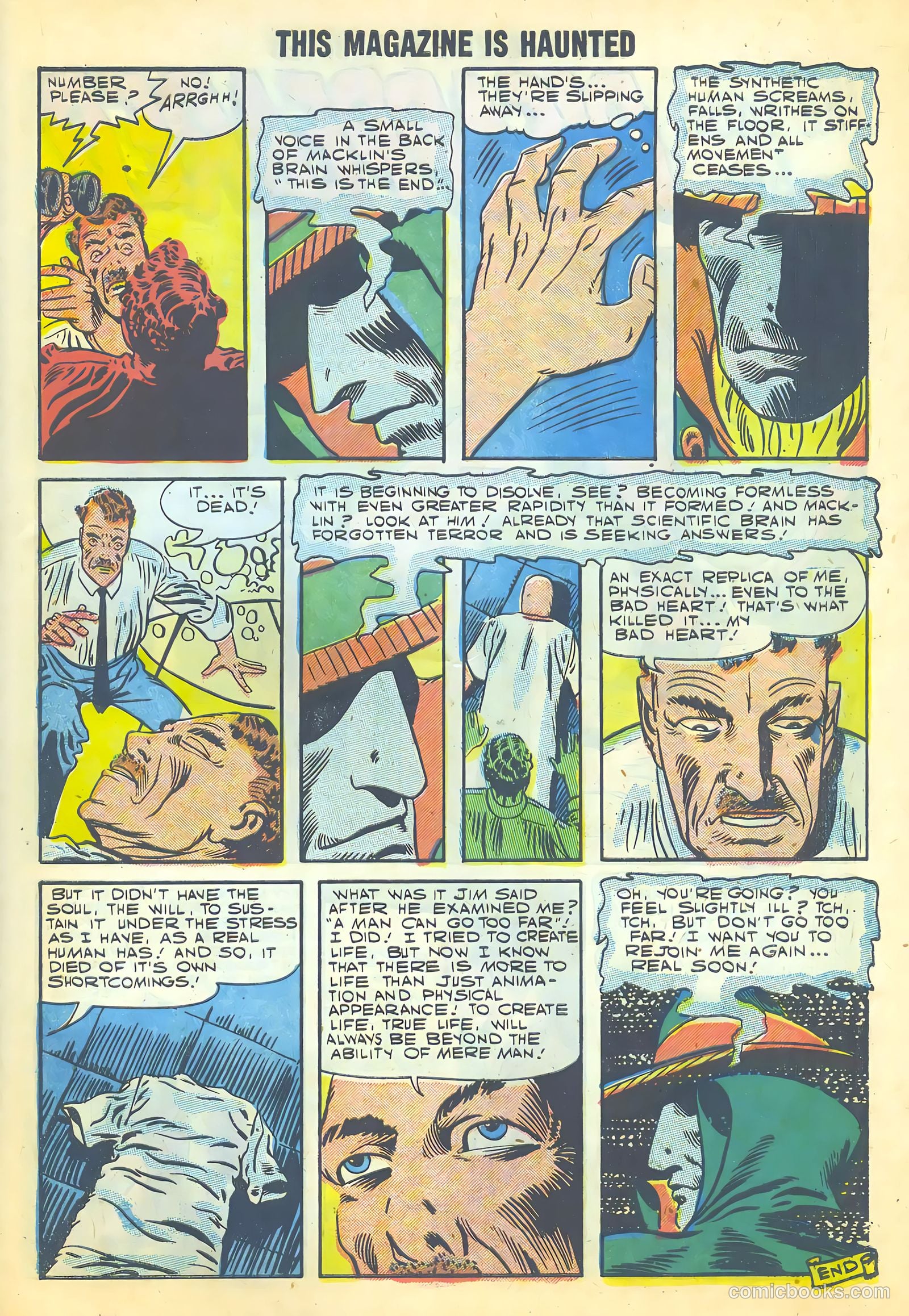This Magazine Is Haunted #14 (1953) — page 27 of 36