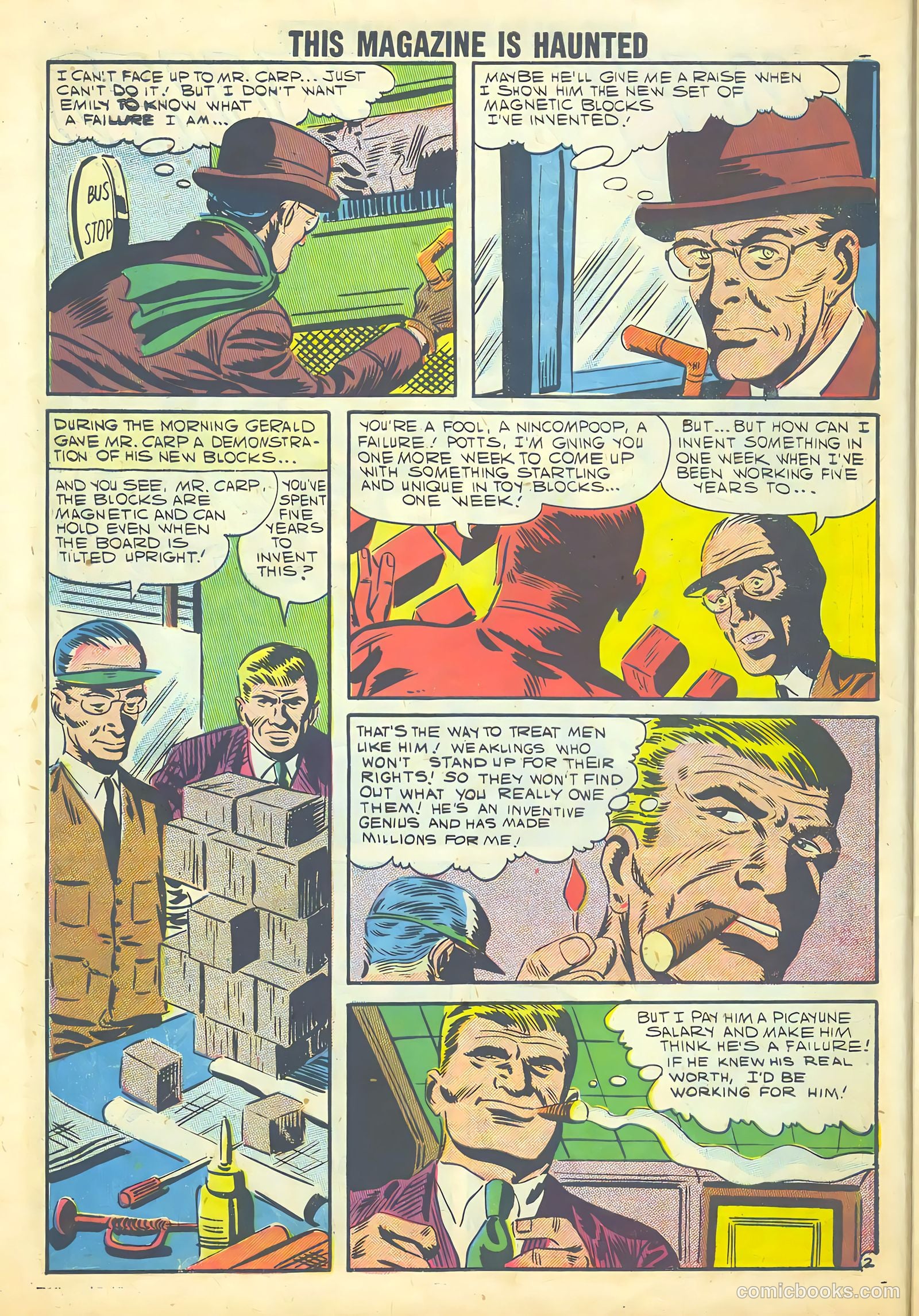 This Magazine Is Haunted #15 (1954) — page 10 of 36