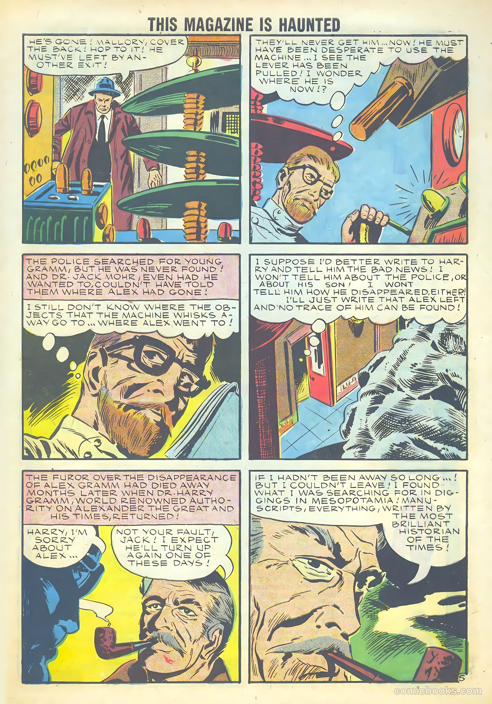 This Magazine Is Haunted #15 (1954) — page 32 of 36