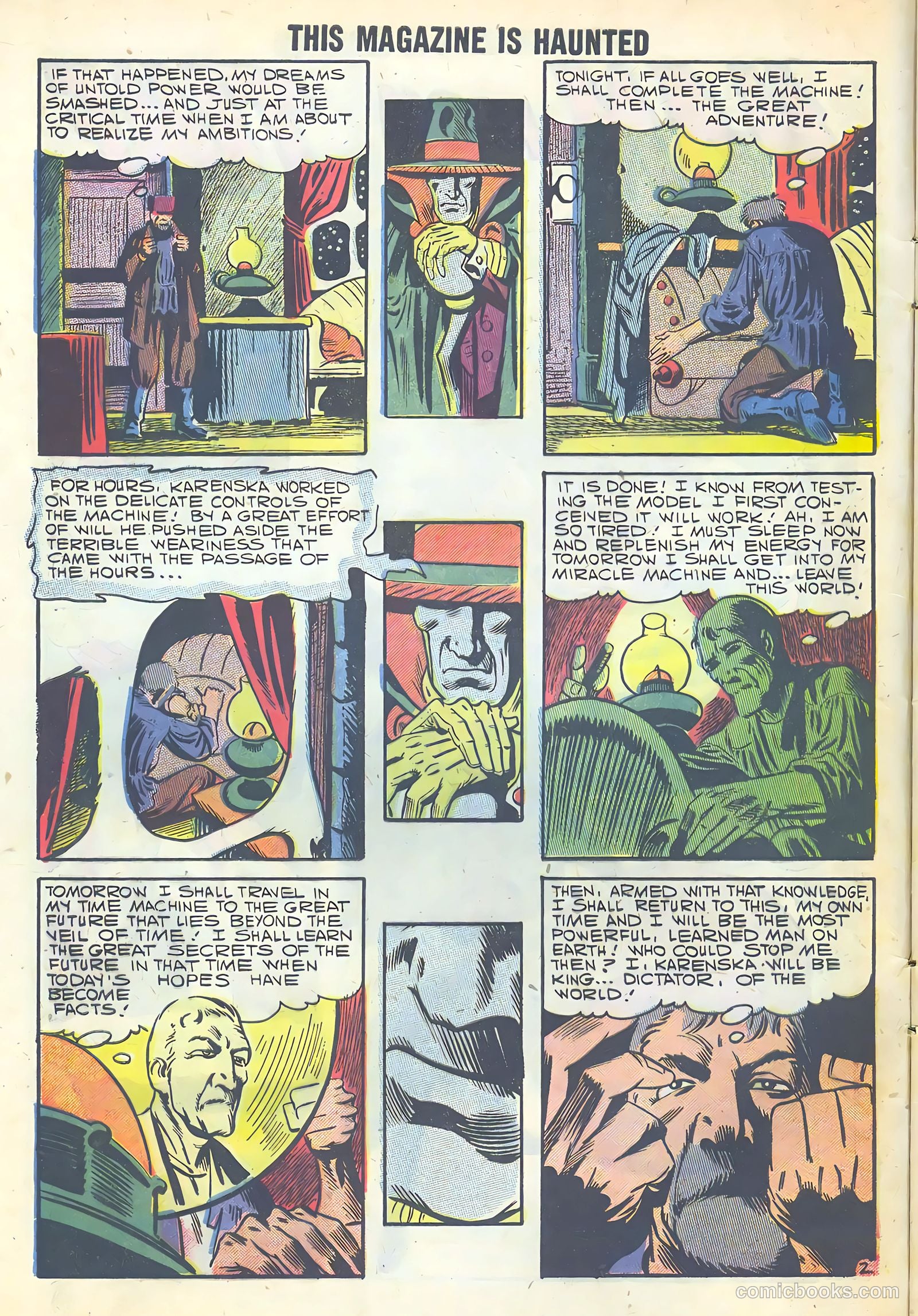 This Magazine Is Haunted #16 (1954) — page 4 of 36