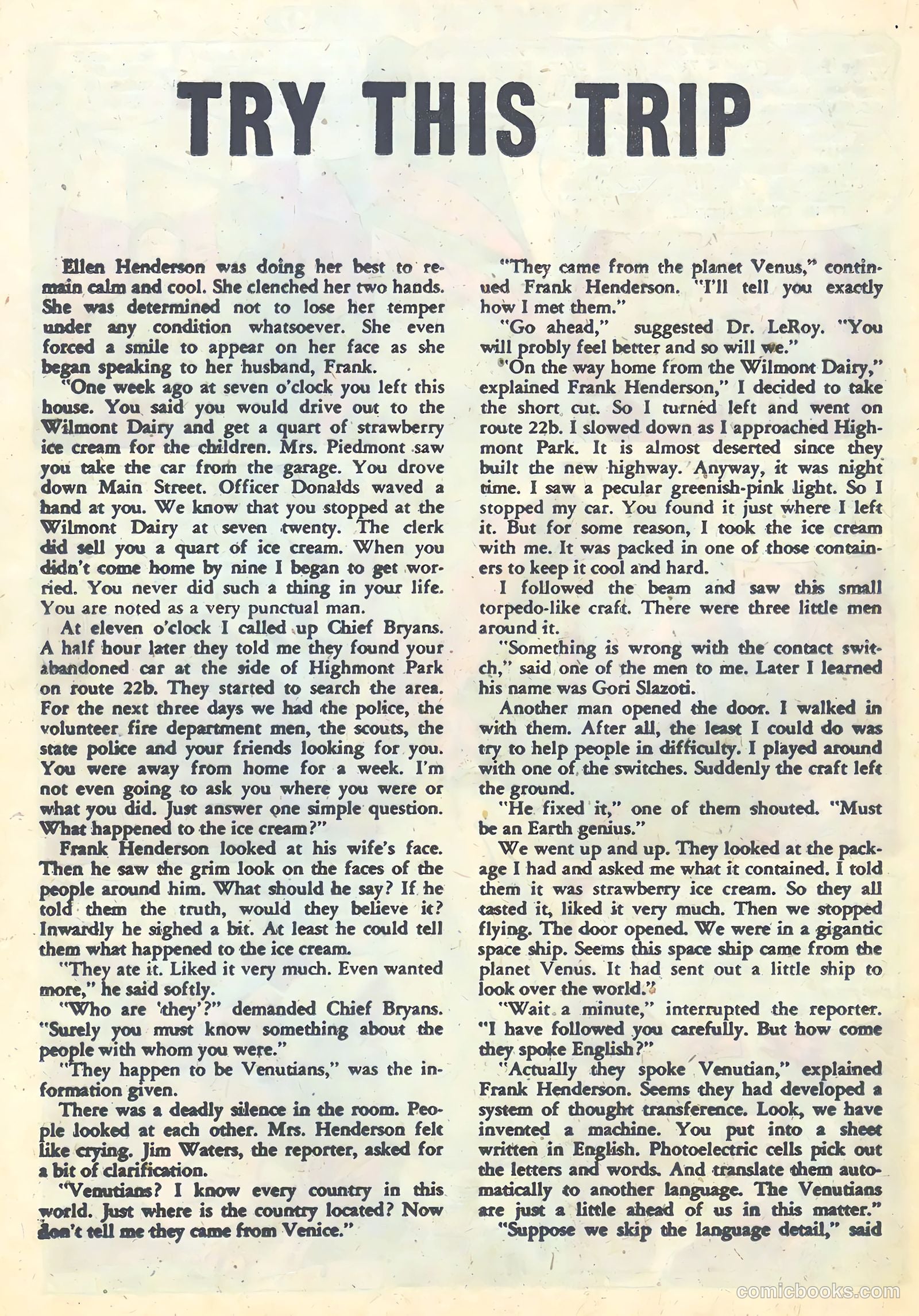 This Magazine Is Haunted #16 (1954) — page 20 of 36