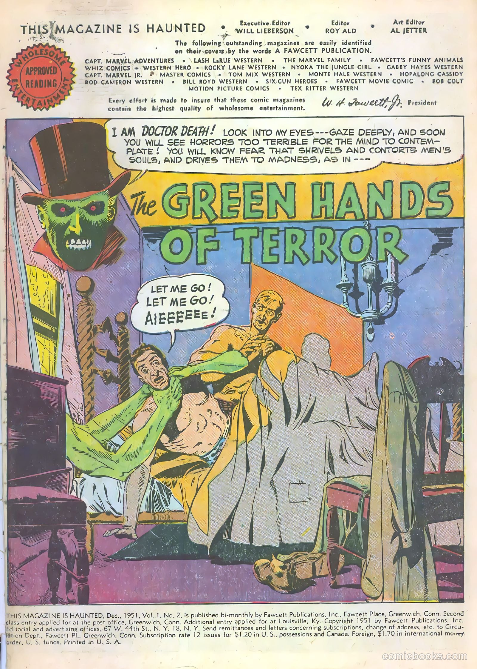 This Magazine Is Haunted #2 (1951) — page 3 of 37