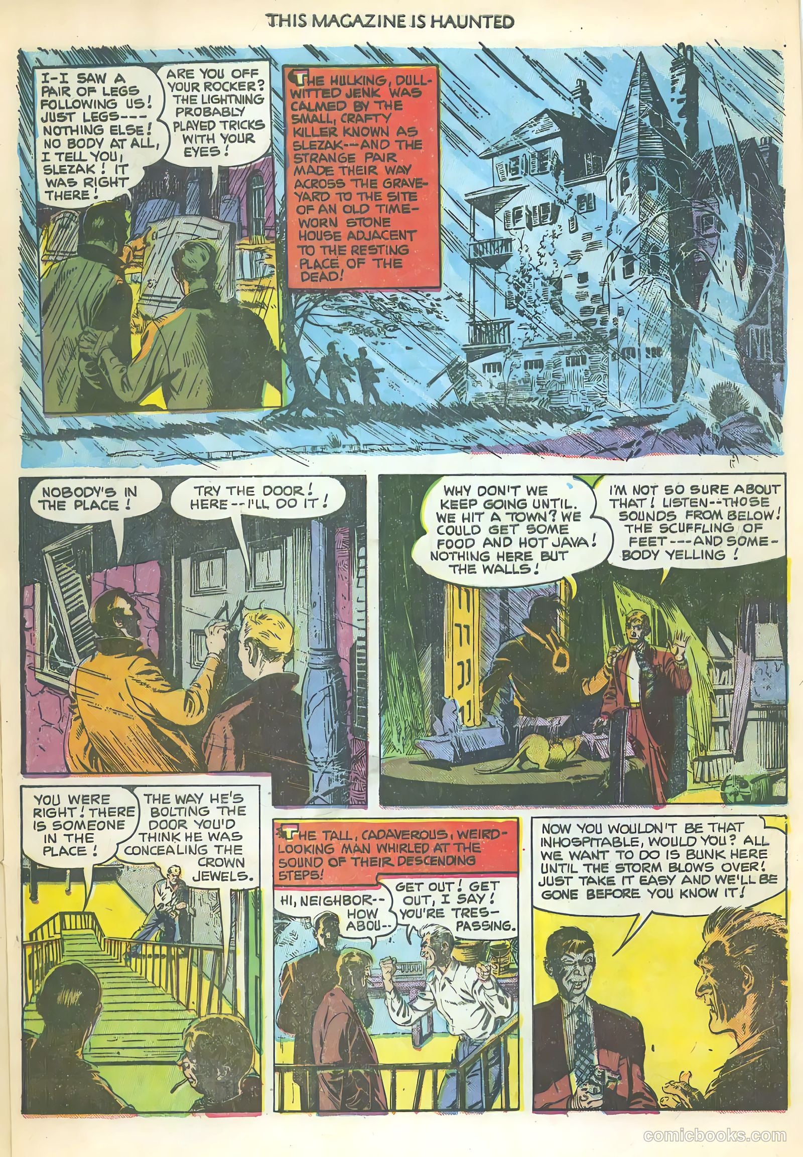 This Magazine Is Haunted #2 (1951) — page 5 of 37