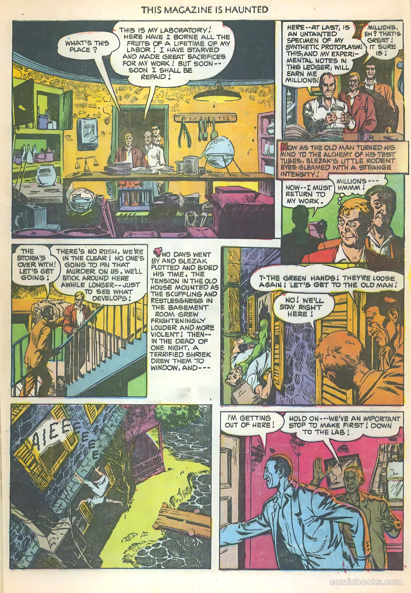 This Magazine Is Haunted #2 (1951) — page 9 of 37