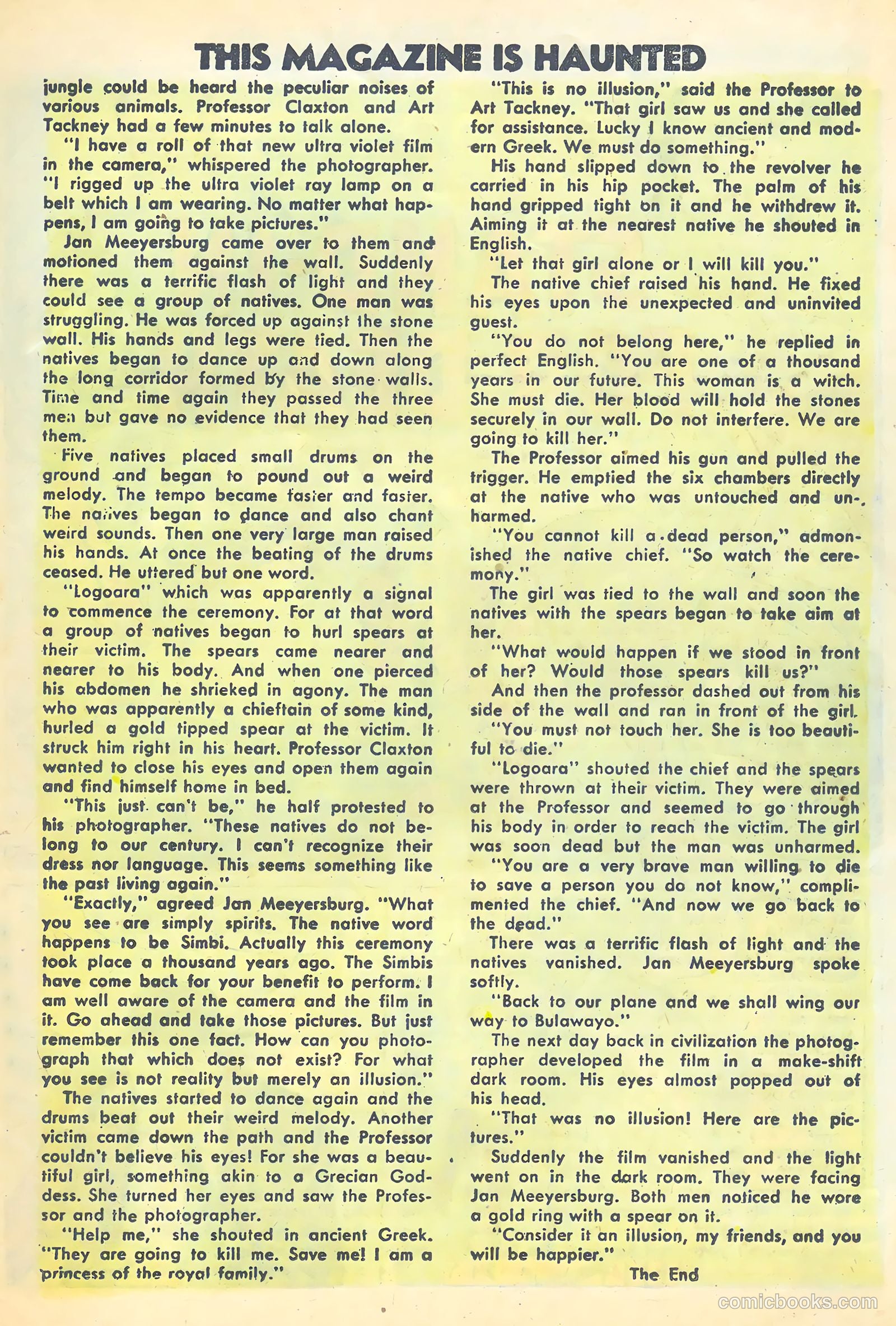 This Magazine Is Haunted #20 (1954) — page 17 of 36