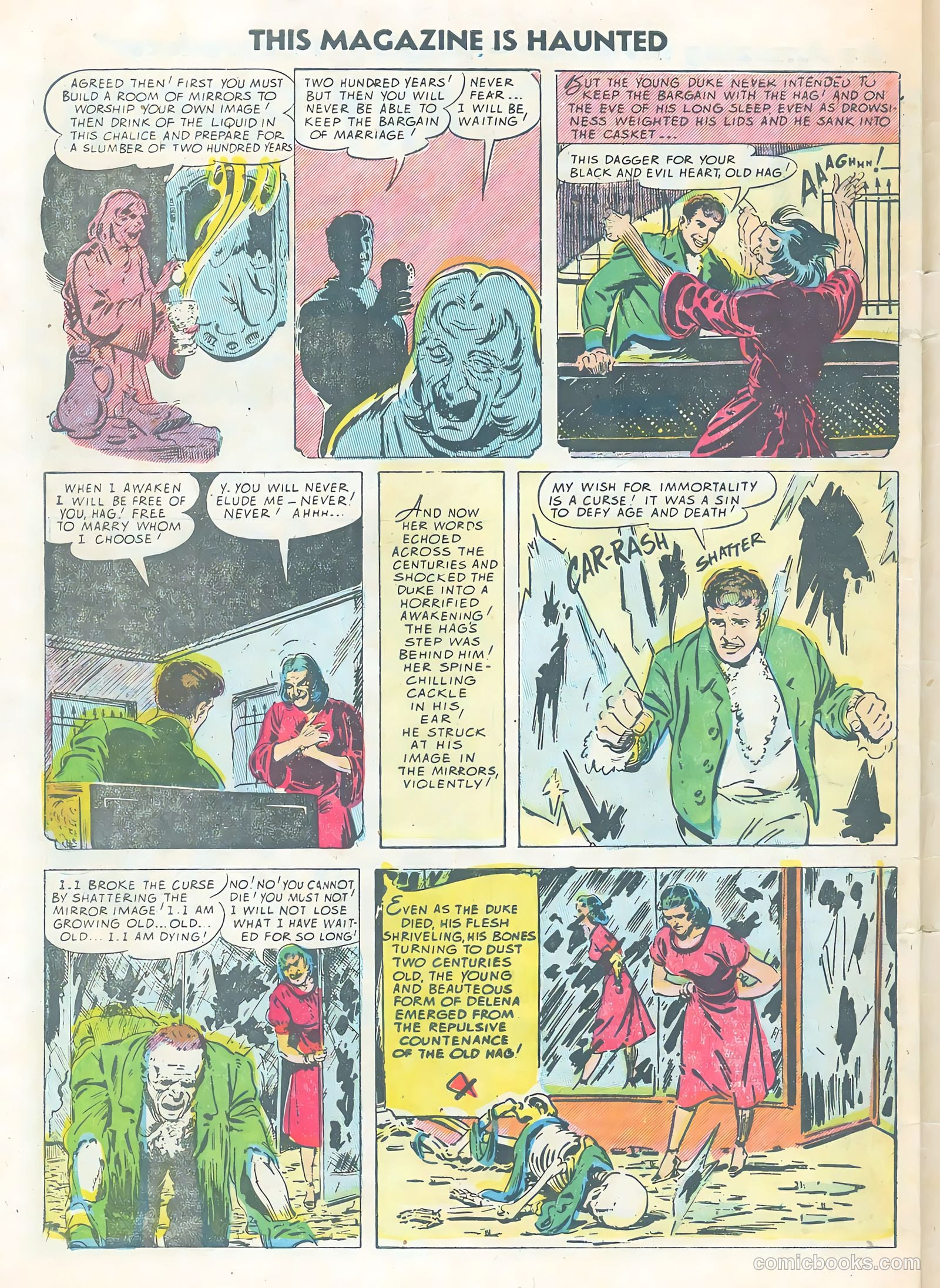 This Magazine Is Haunted #21 (1954) — page 32 of 36