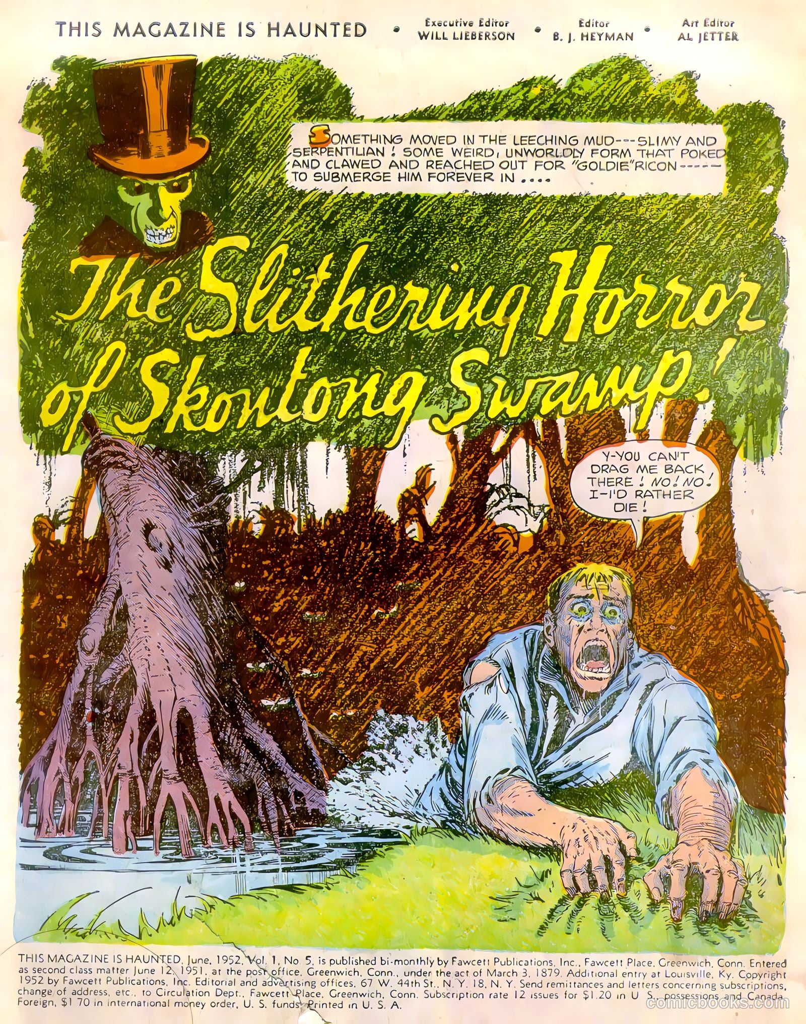 This Magazine Is Haunted #5 (1952) — page 3 of 36