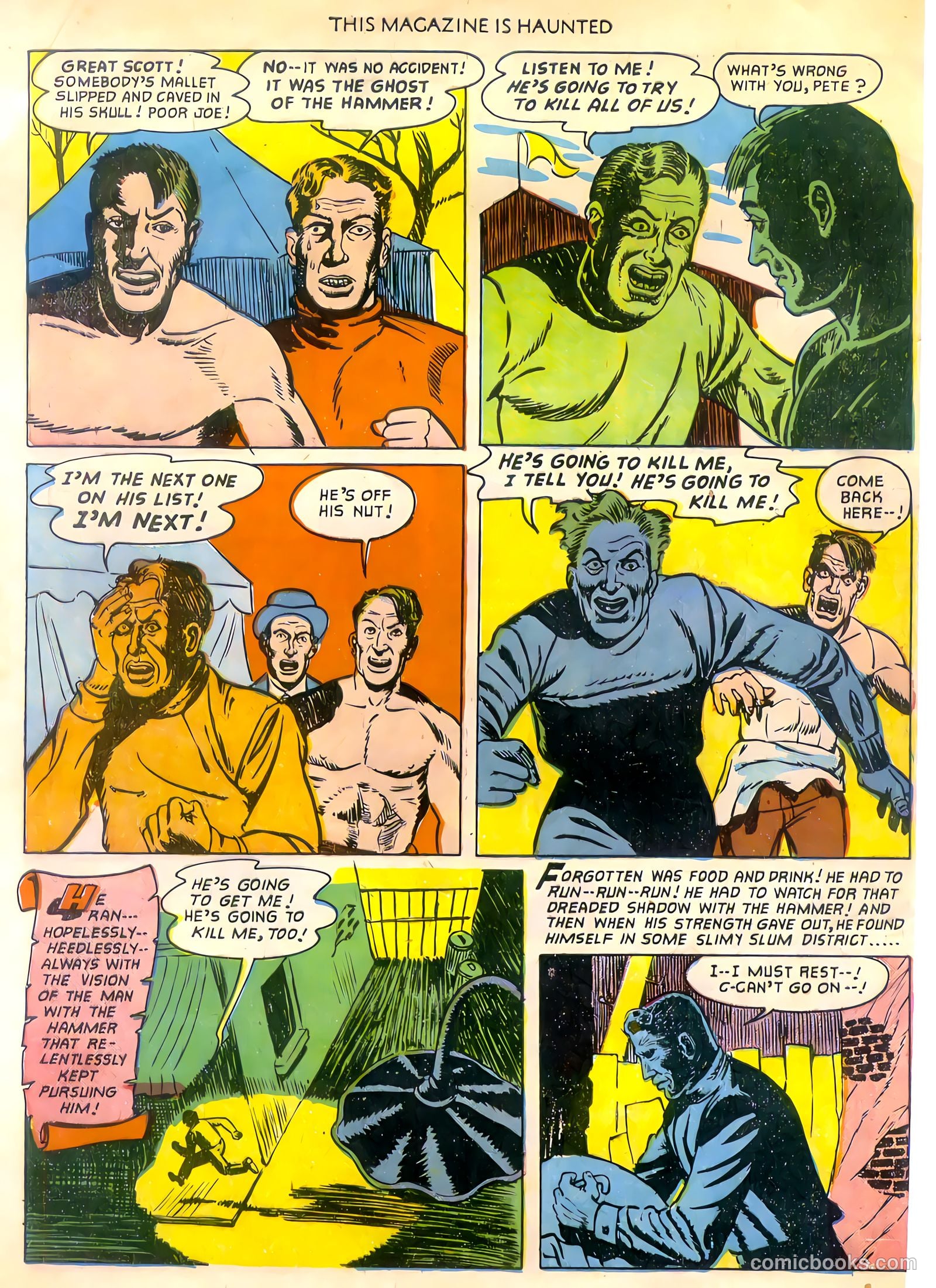 This Magazine Is Haunted #5 (1952) — page 32 of 36