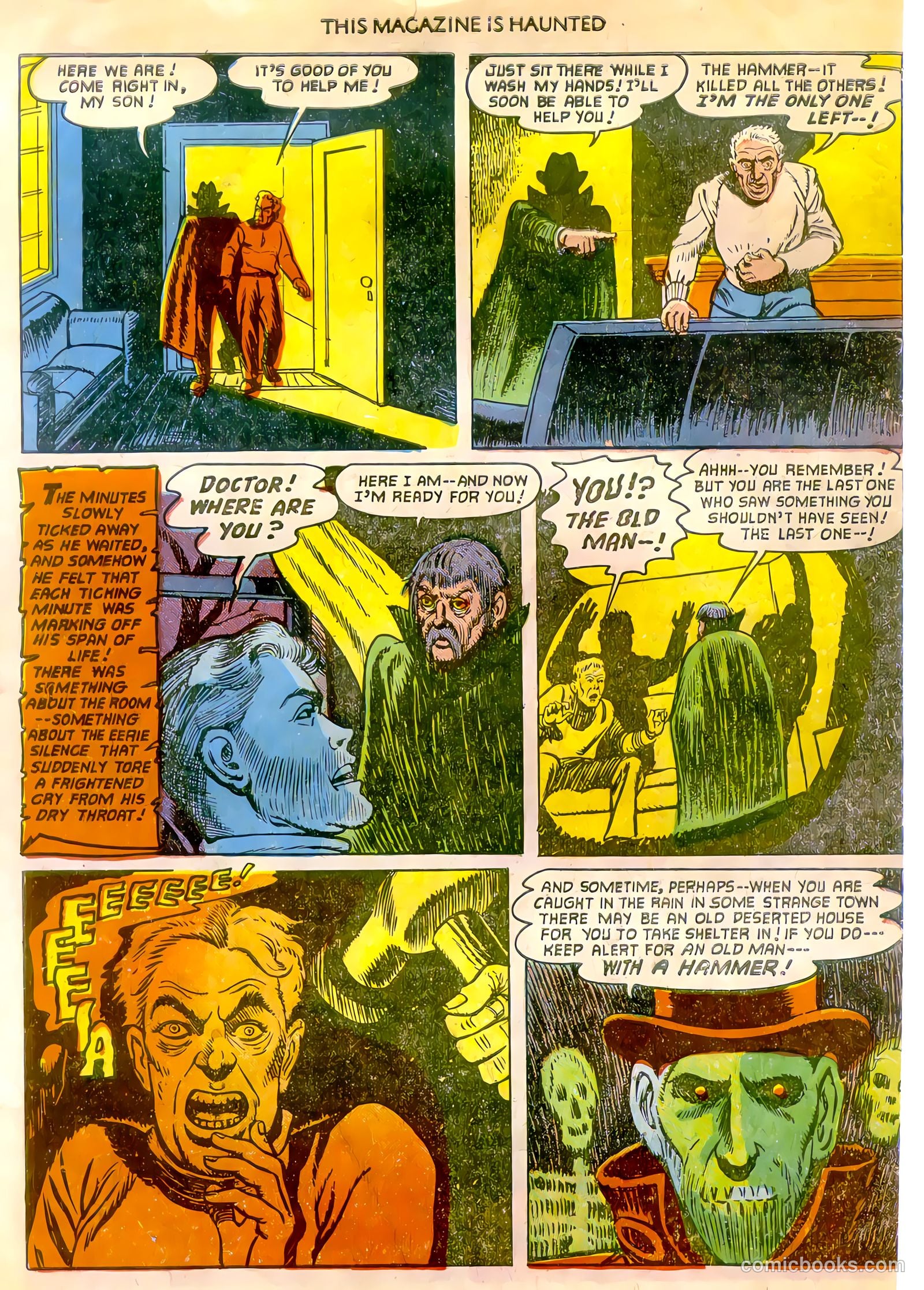 This Magazine Is Haunted #5 (1952) — page 34 of 36