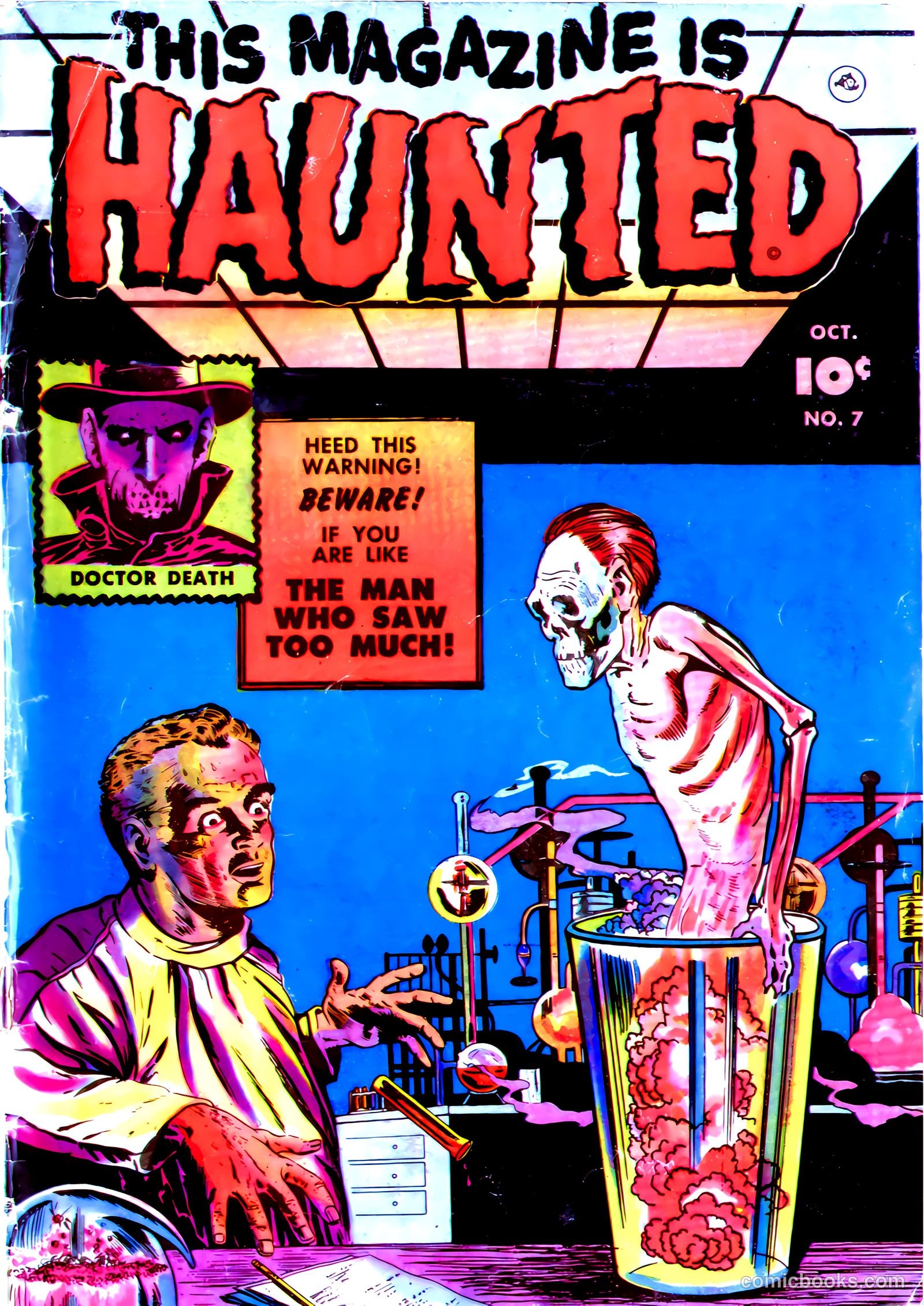 This Magazine Is Haunted #7 (1952) — page 1 of 36