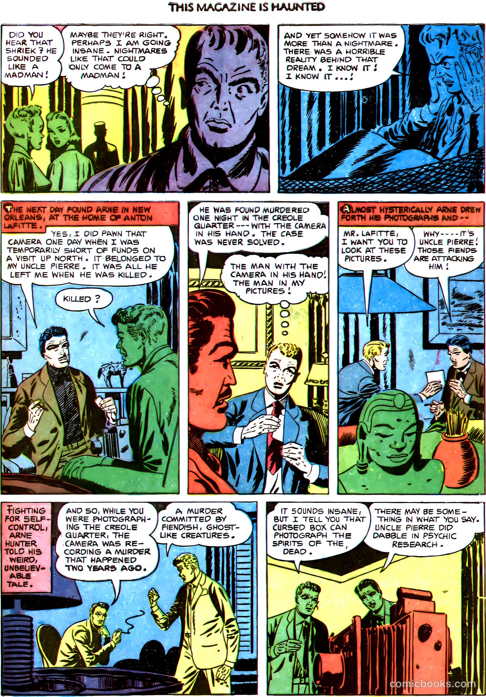 This Magazine Is Haunted #7 (1952) — page 9 of 36