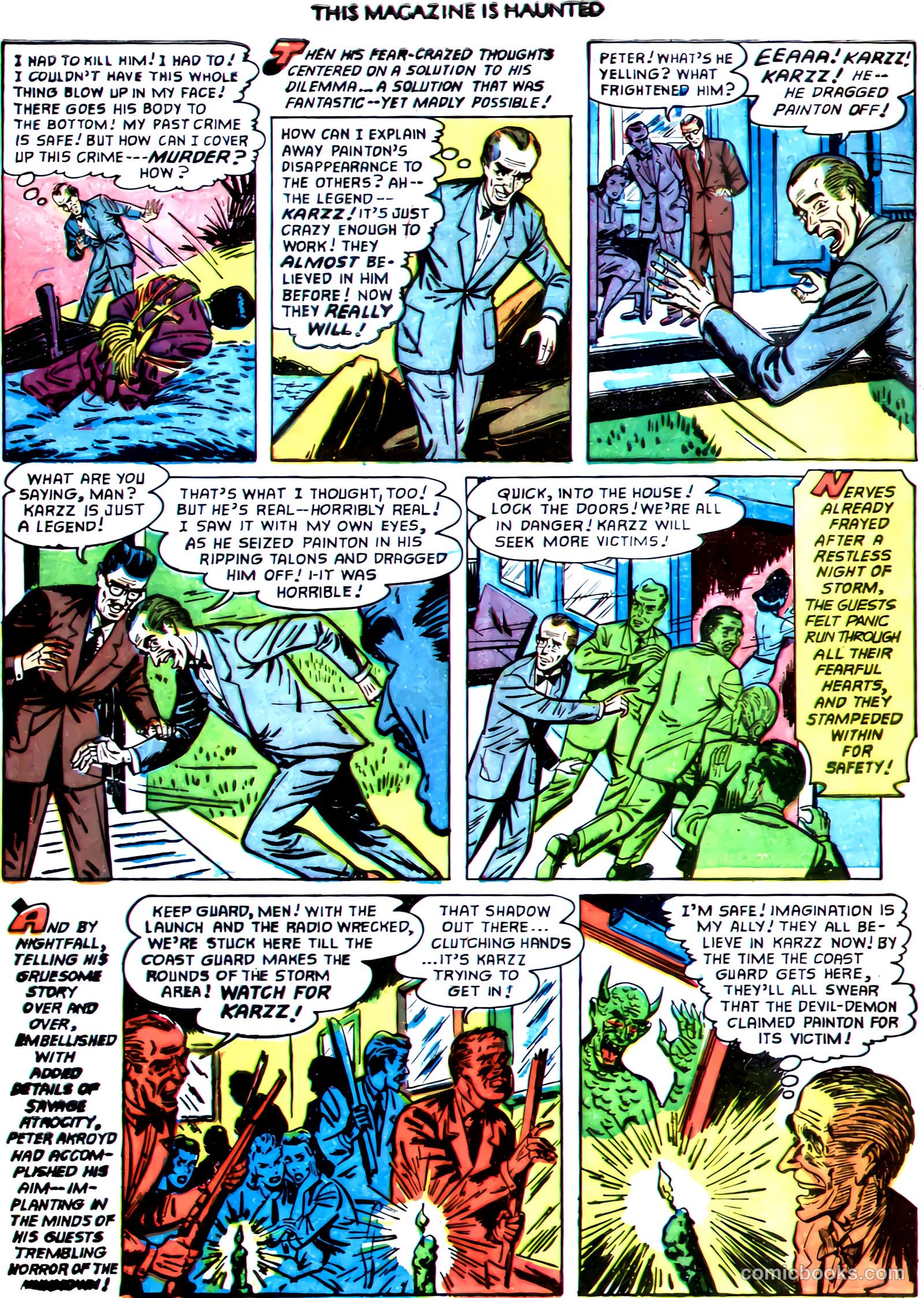 This Magazine Is Haunted #7 (1952) — page 28 of 36