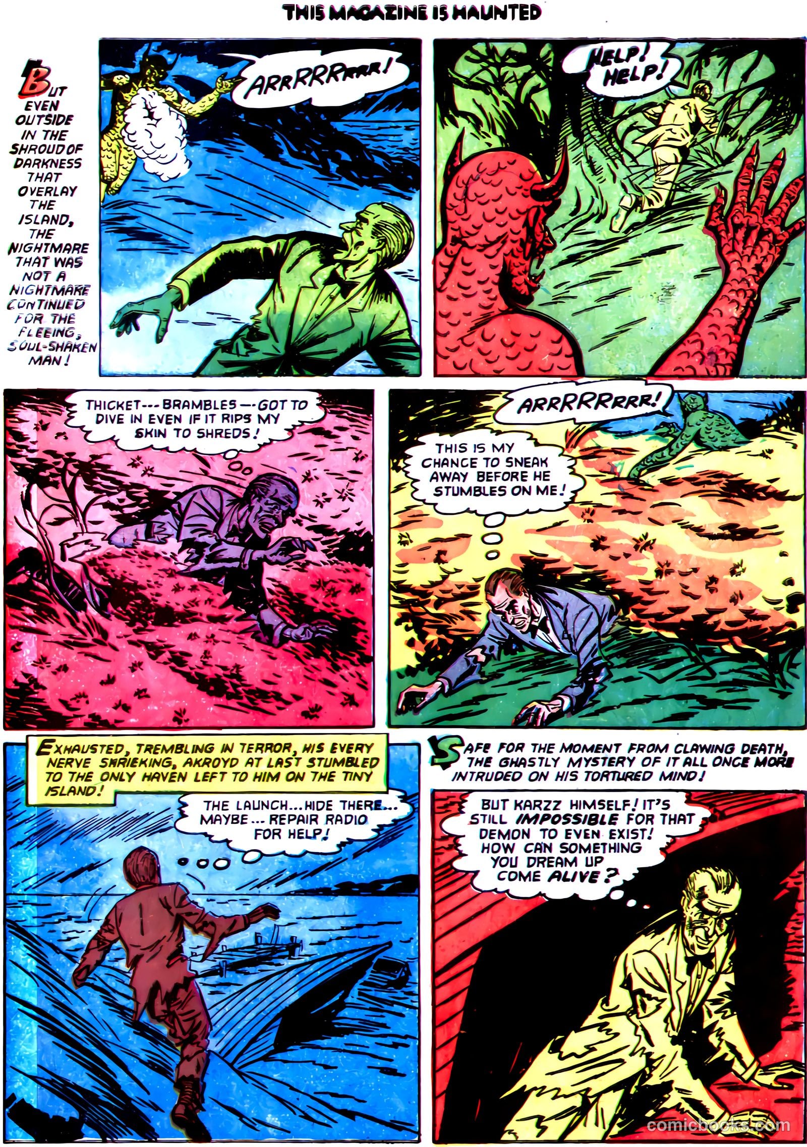 This Magazine Is Haunted #7 (1952) — page 31 of 36