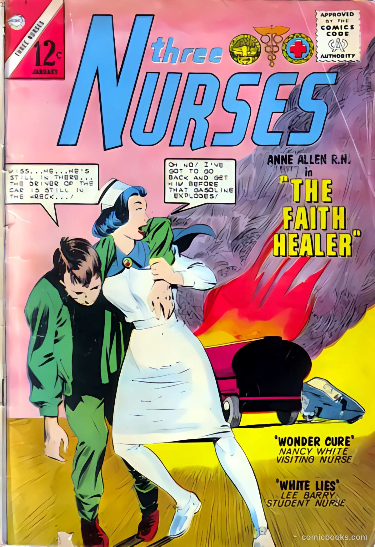 Three Nurses #22 cover