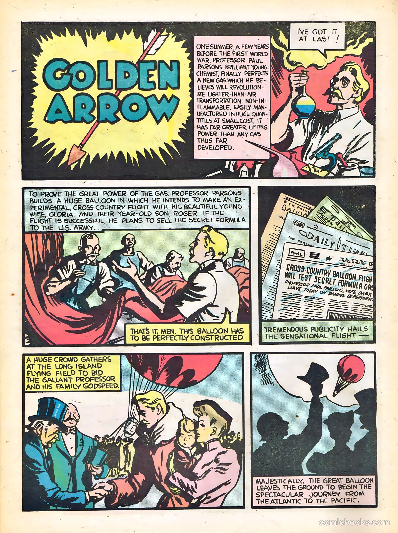 Thrill Comics #1 (1940) — page 20 of 29