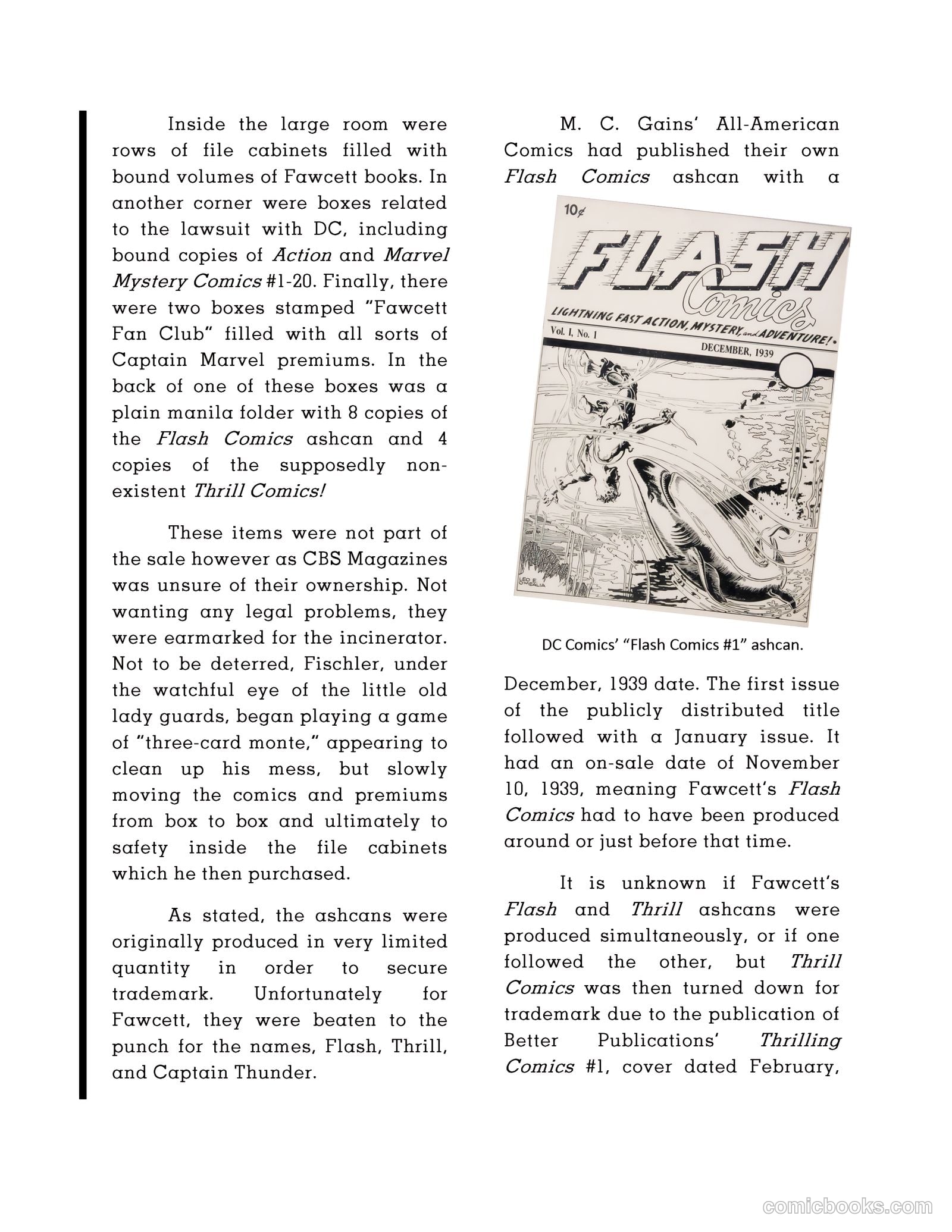 Thrill Comics [ashcan] #1 (1940) — page 2 of 29