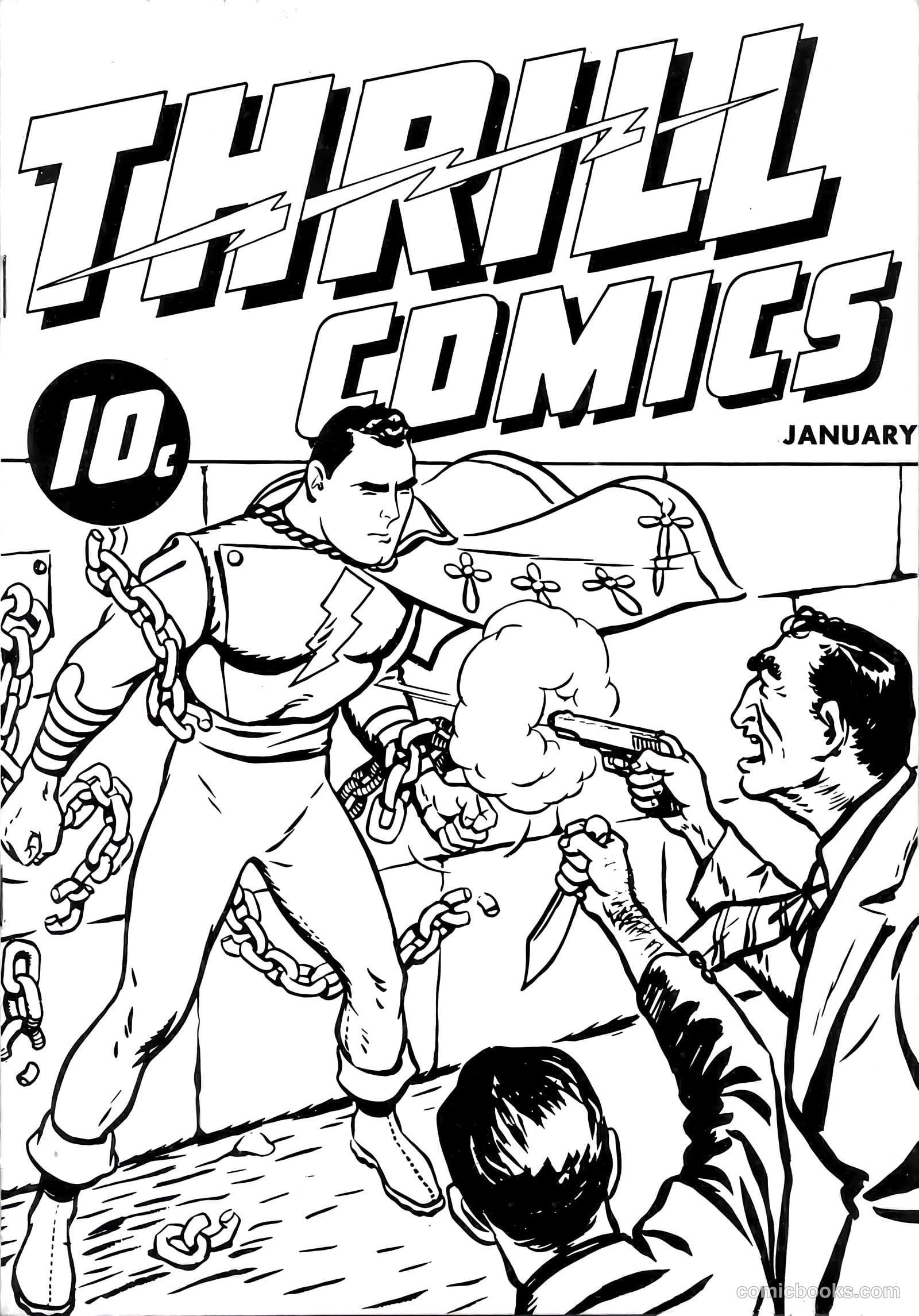 Thrill Comics [ashcan] #1 (1940) — page 7 of 29