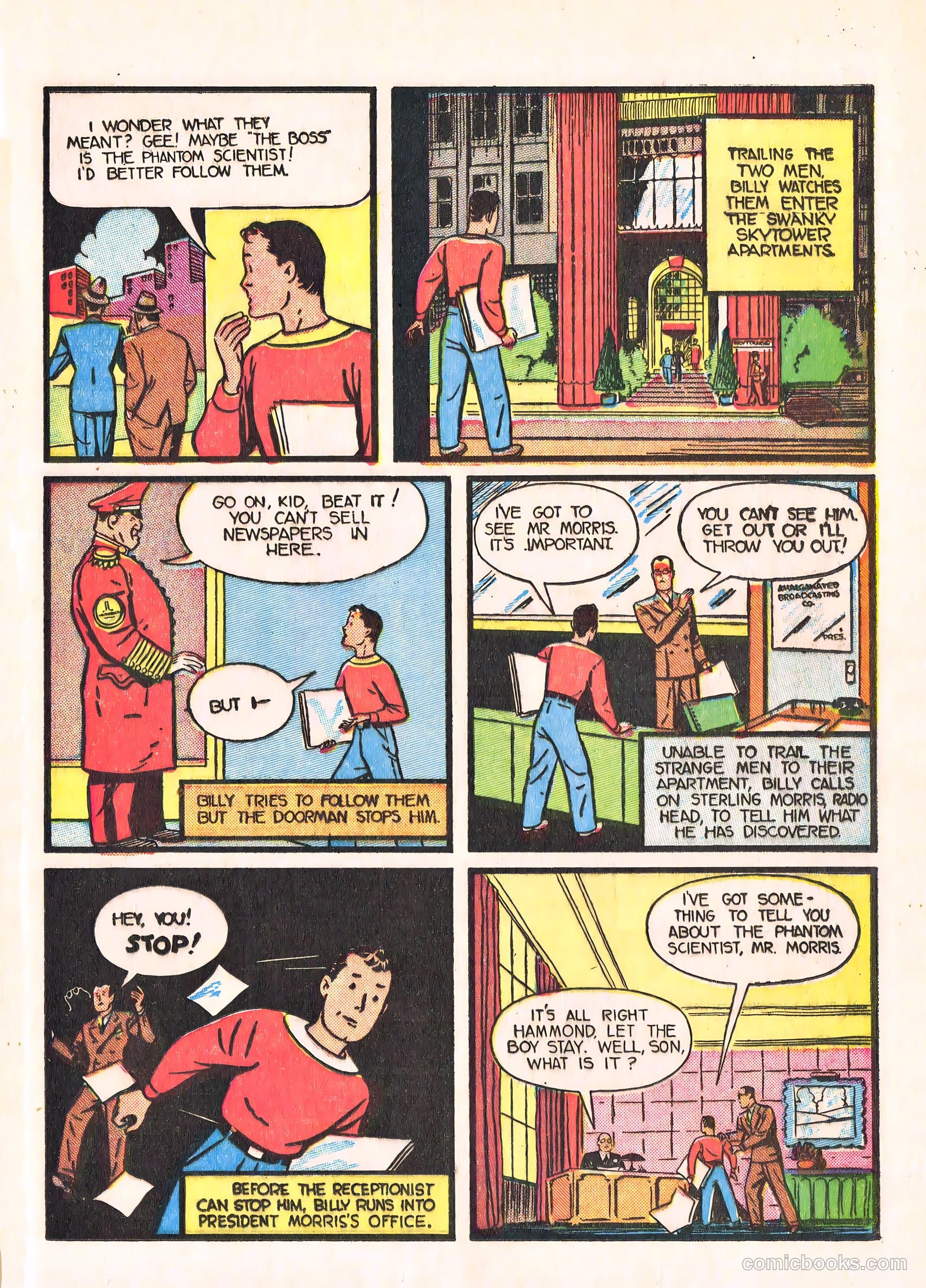 Thrill Comics [ashcan] #1 (1940) — page 16 of 29