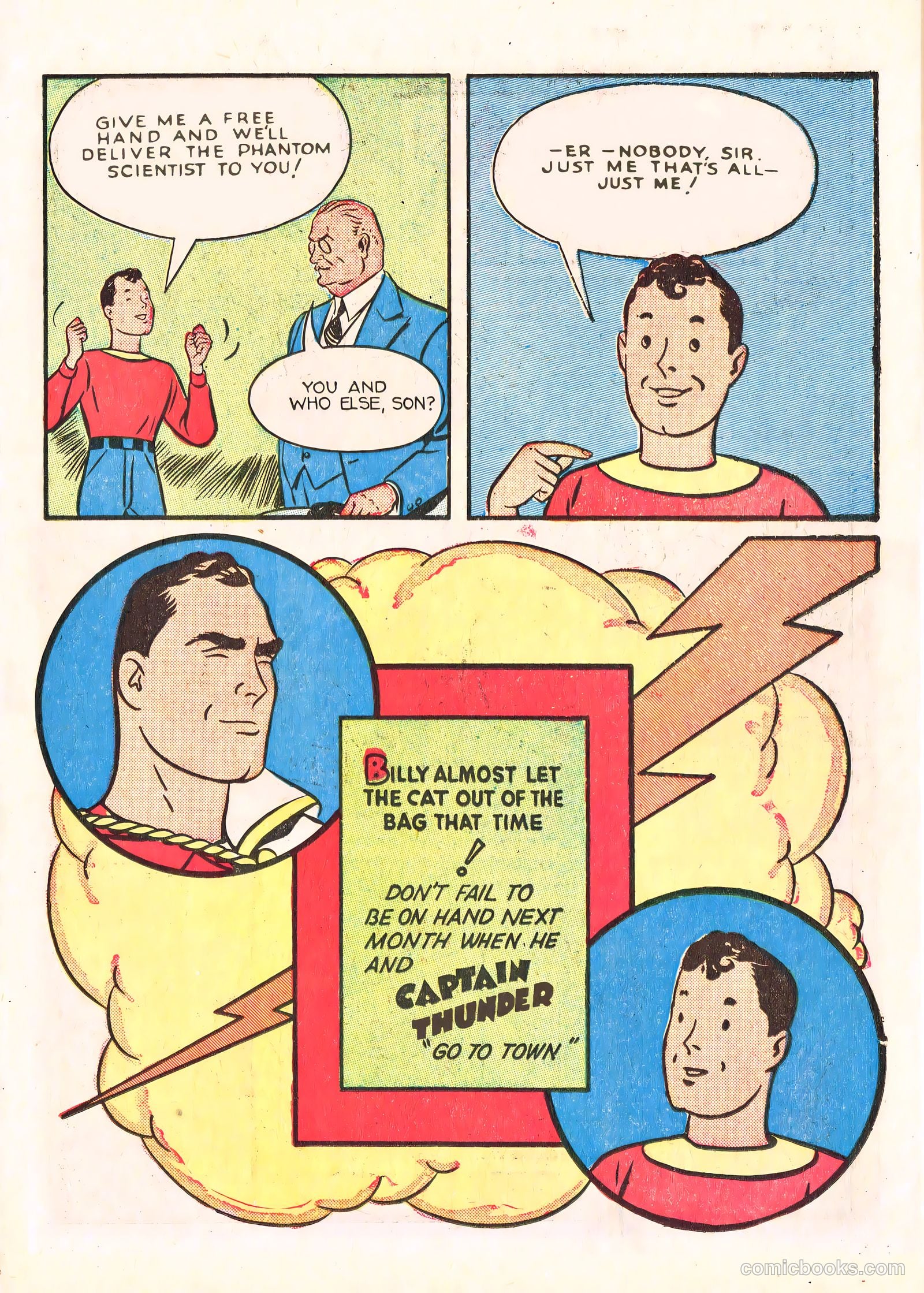 Thrill Comics [ashcan] #1 (1940) — page 17 of 29