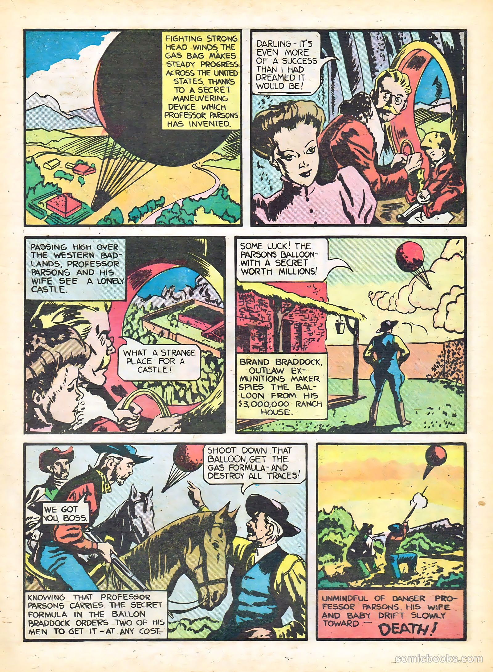 Thrill Comics [ashcan] #1 (1940) — page 21 of 29