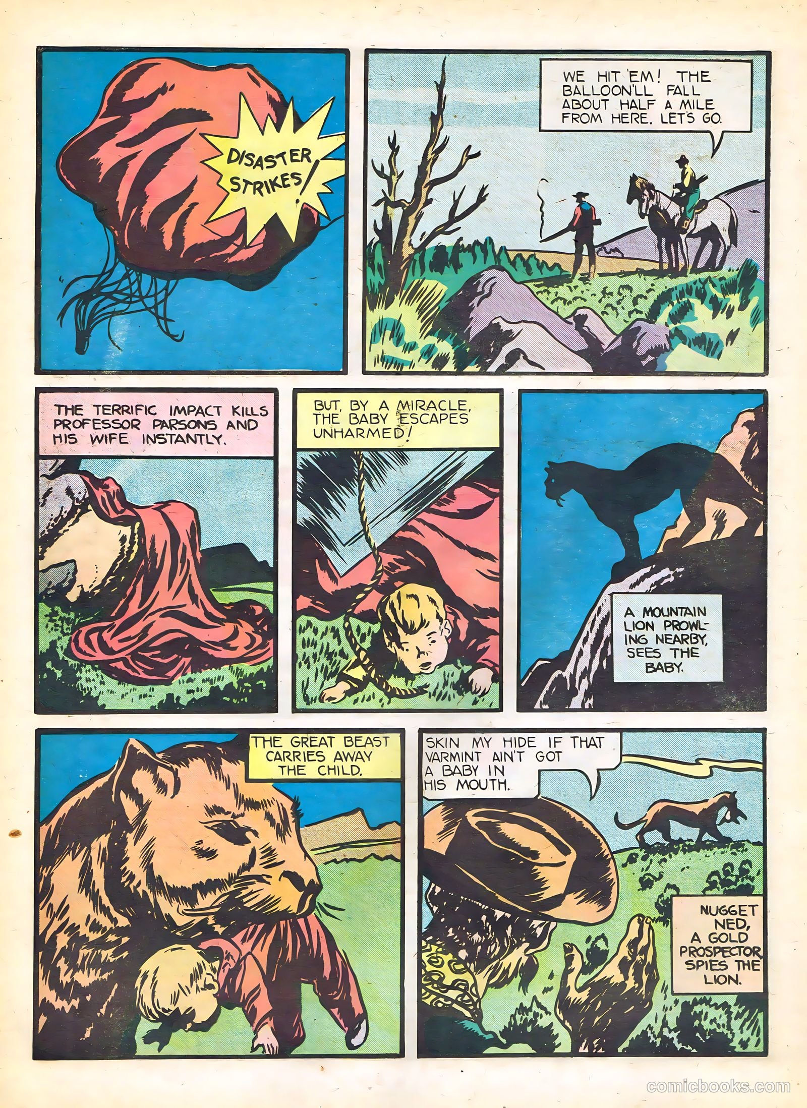 Thrill Comics [ashcan] #1 (1940) — page 22 of 29