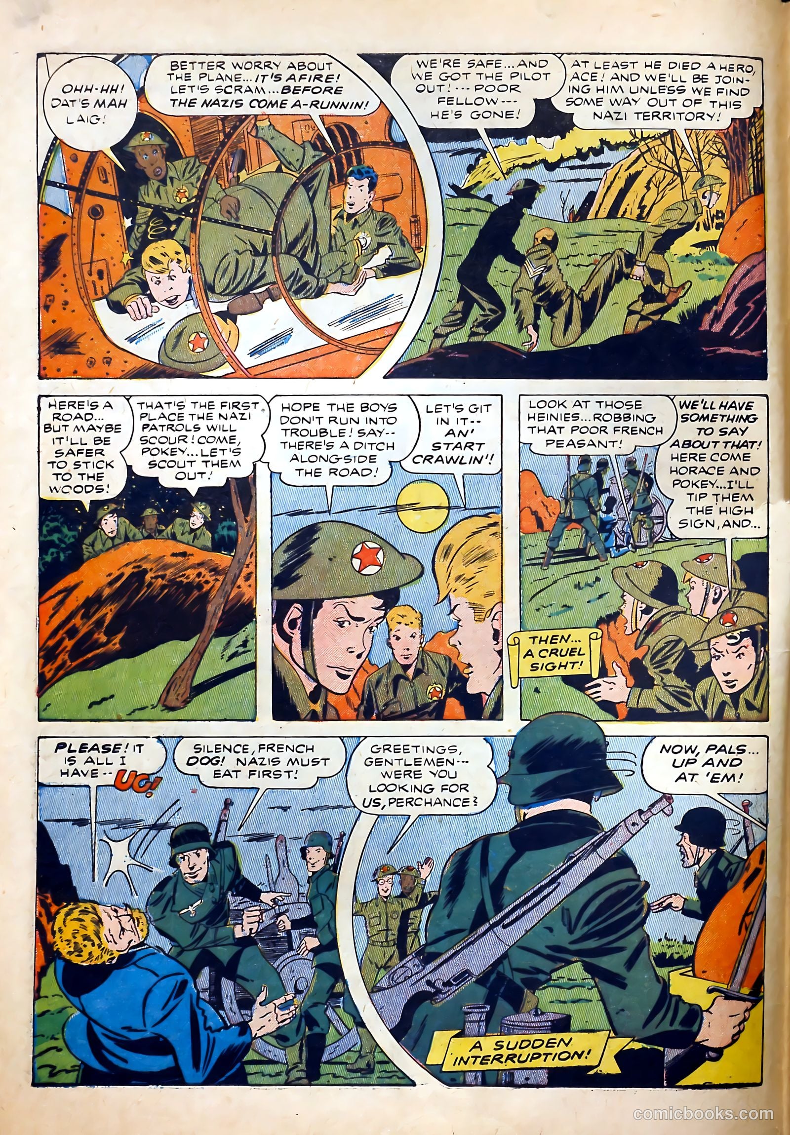 Thrilling Comics #38 (1943) — page 7 of 58