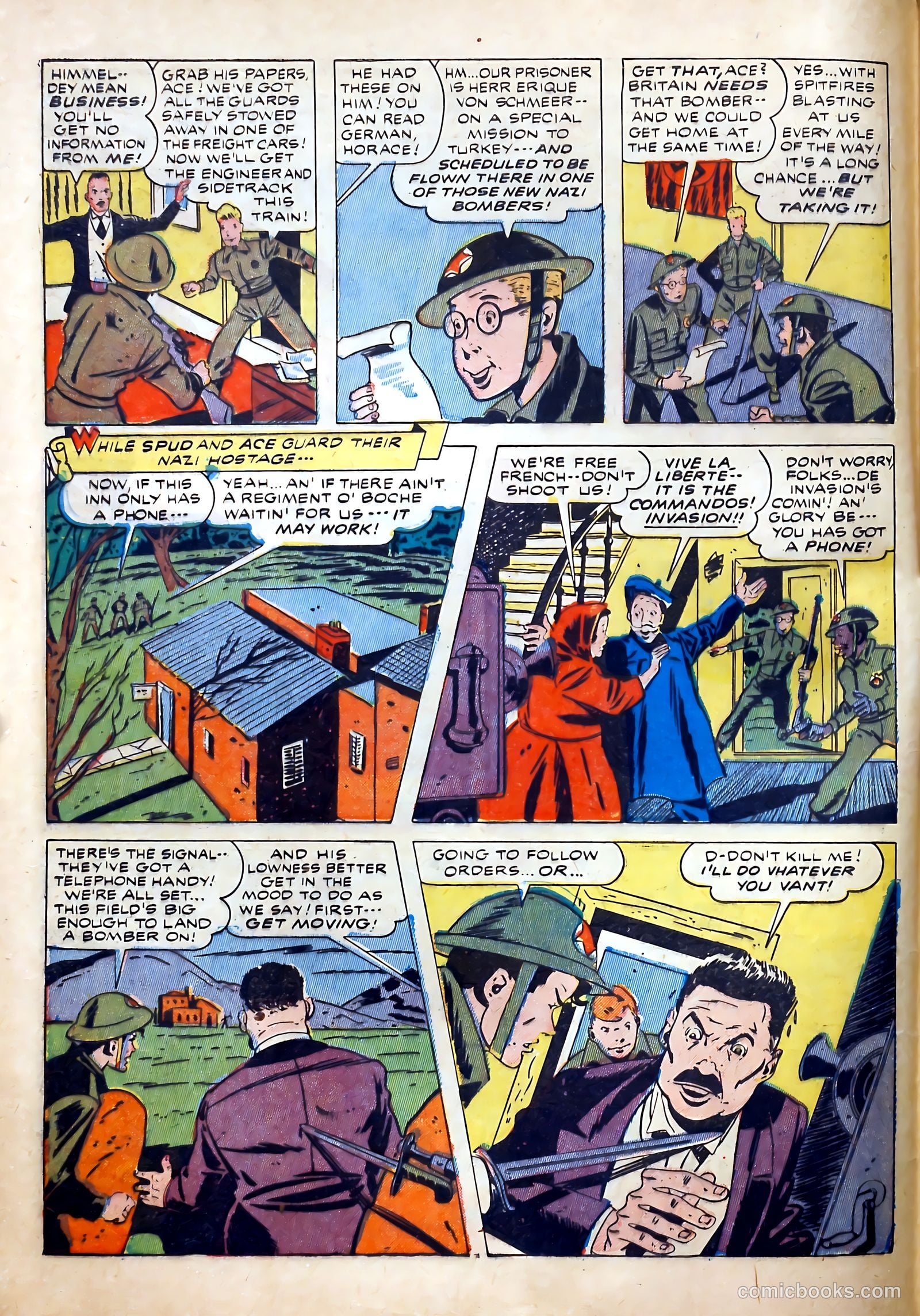 Thrilling Comics #38 (1943) — page 11 of 58