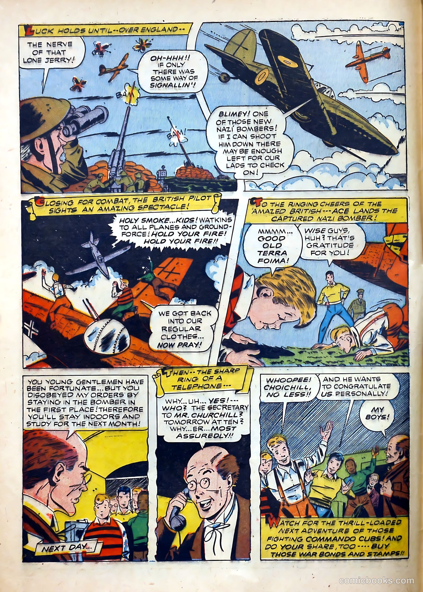 Thrilling Comics #38 (1943) — page 13 of 58