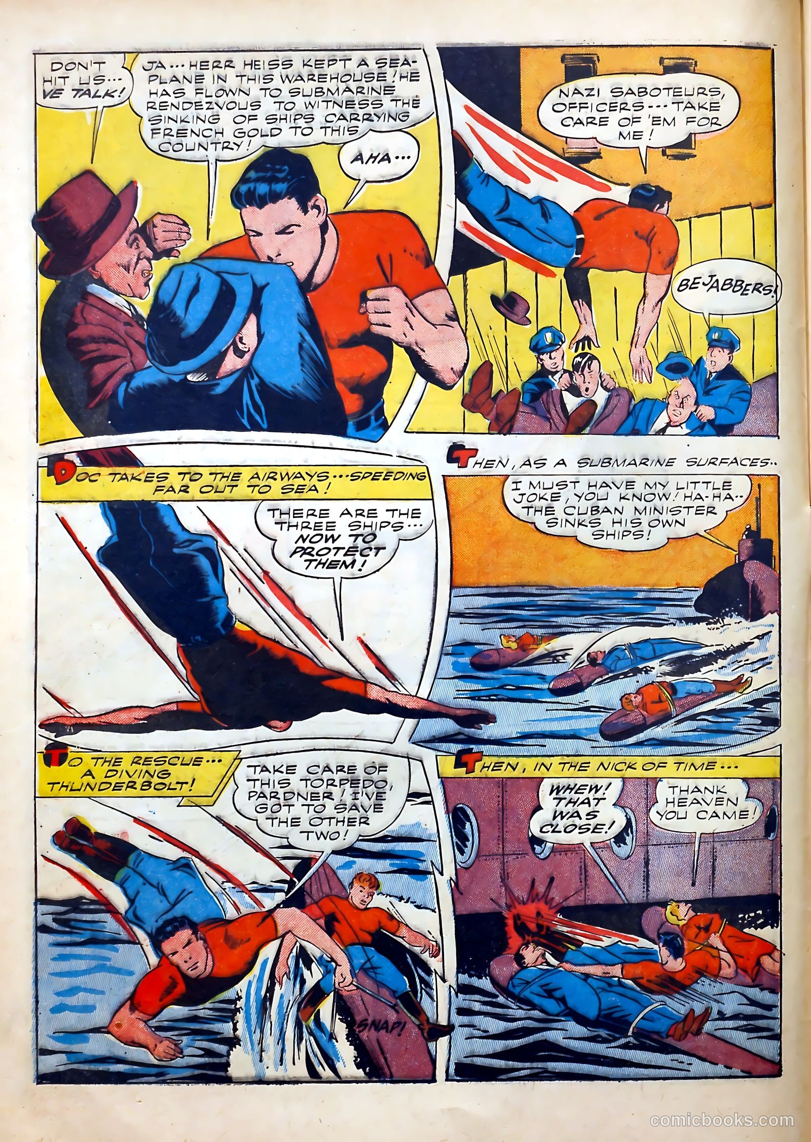 Thrilling Comics #38 (1943) — page 21 of 58