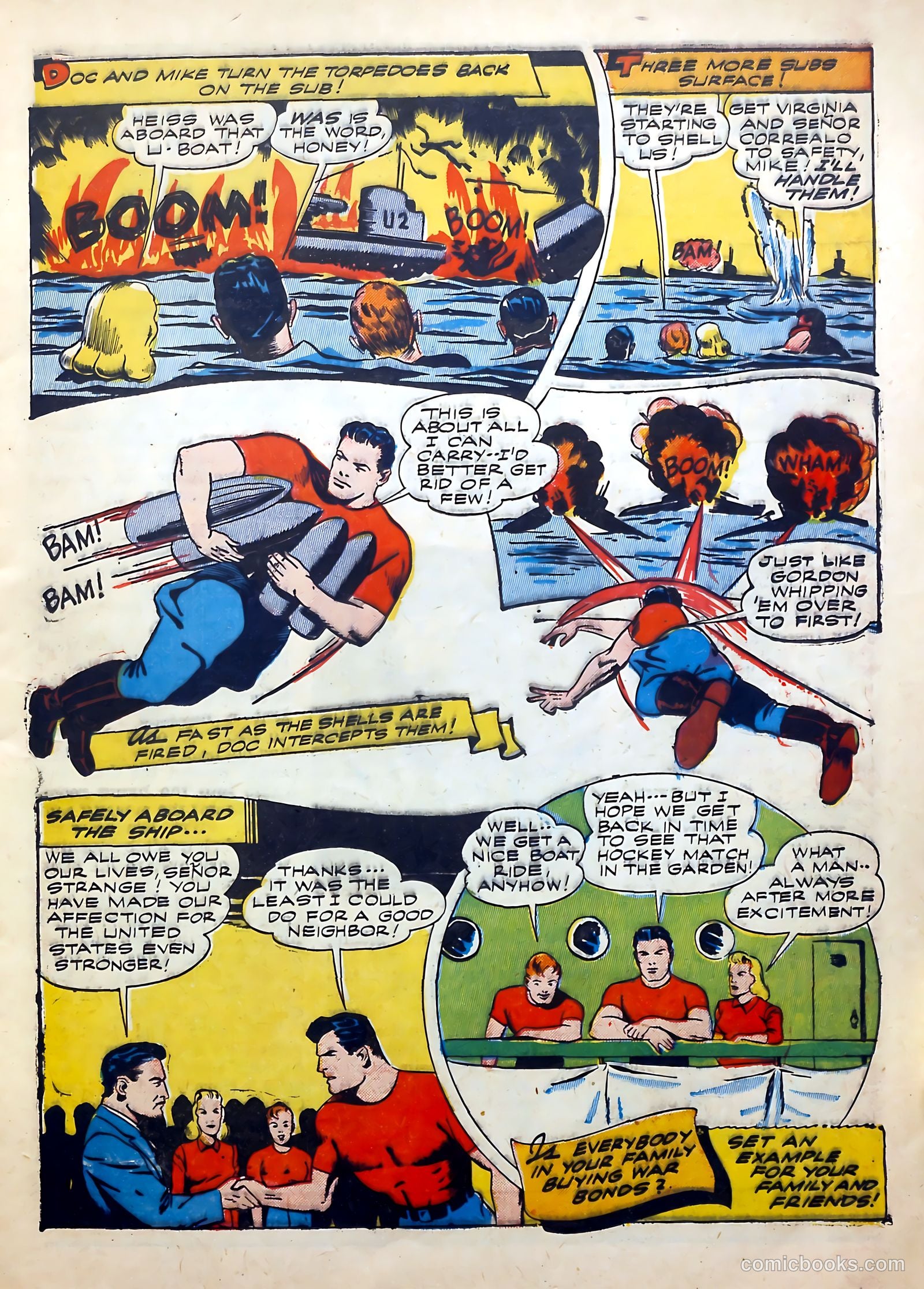 Thrilling Comics #38 (1943) — page 22 of 58