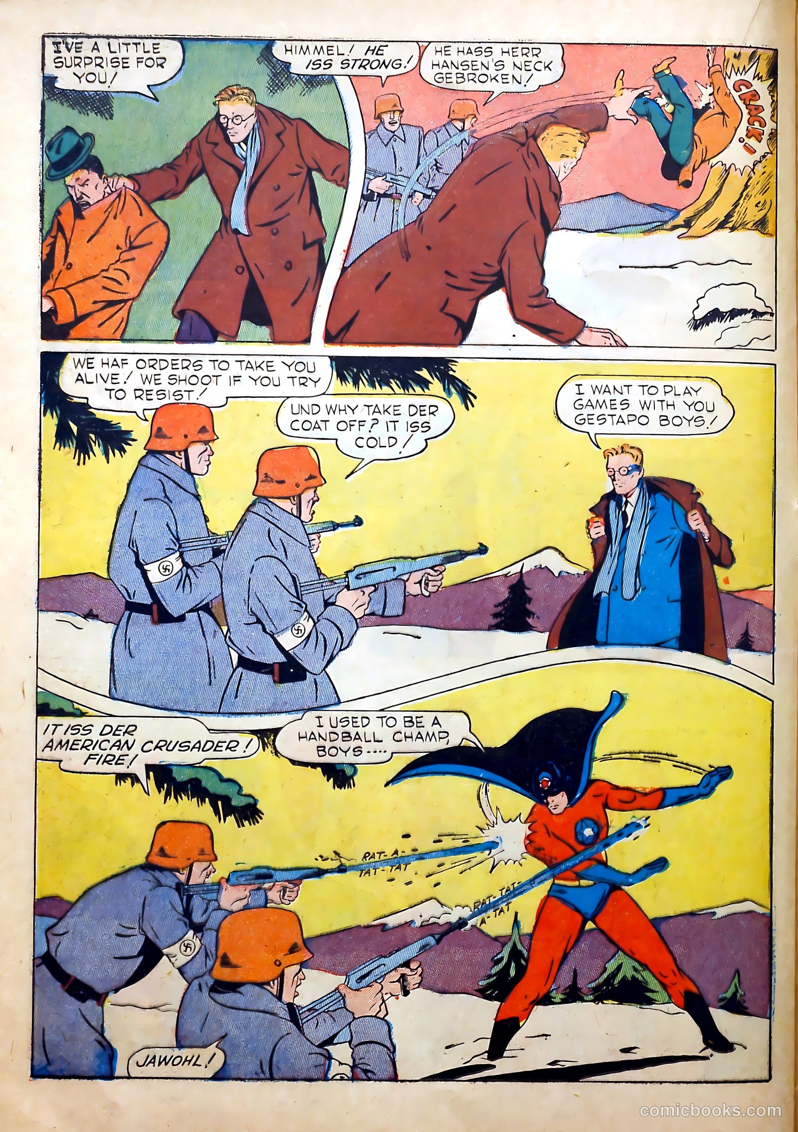 Thrilling Comics #38 (1943) — page 27 of 58
