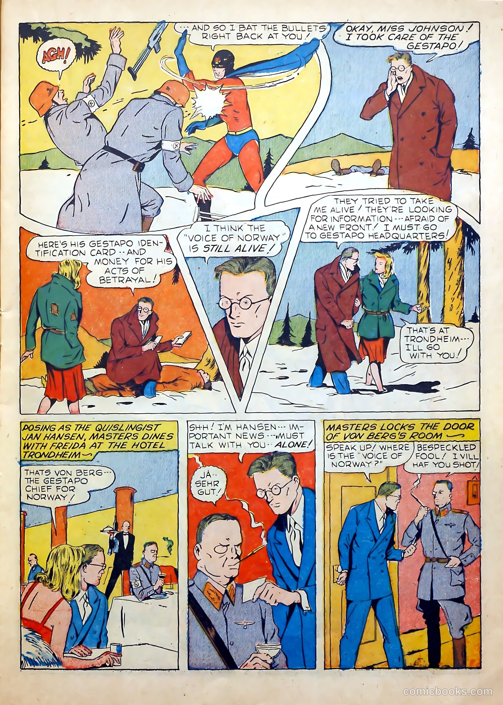 Thrilling Comics #38 (1943) — page 28 of 58