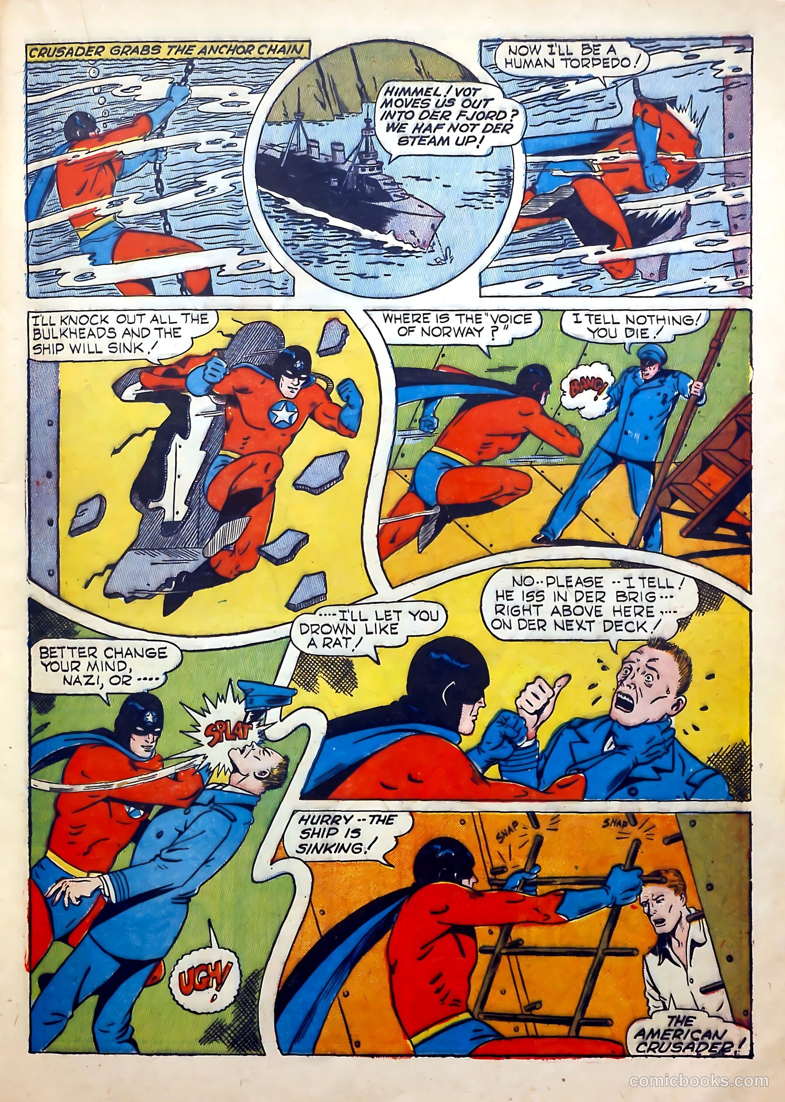 Thrilling Comics #38 (1943) — page 30 of 58