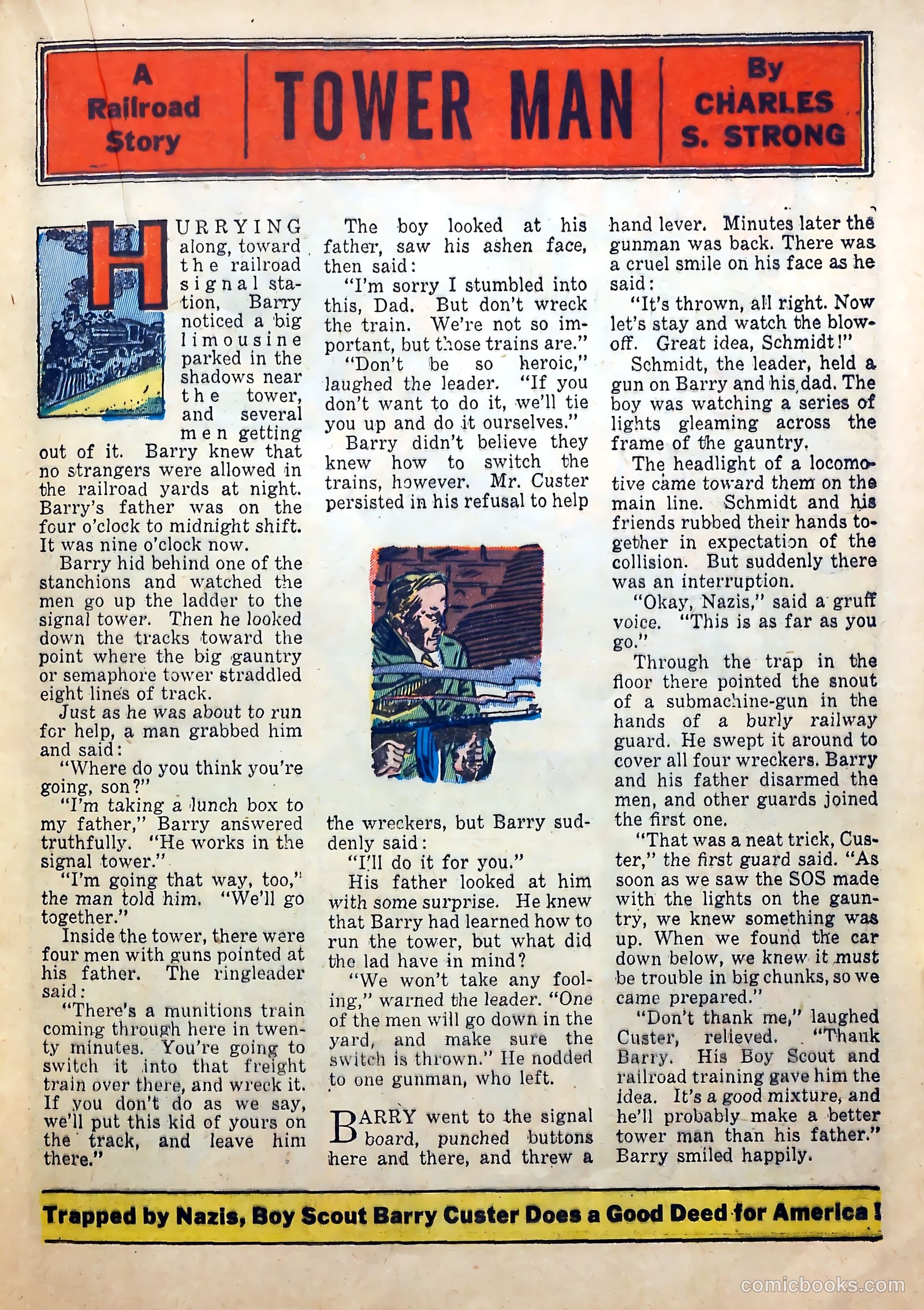 Thrilling Comics #38 (1943) — page 32 of 58