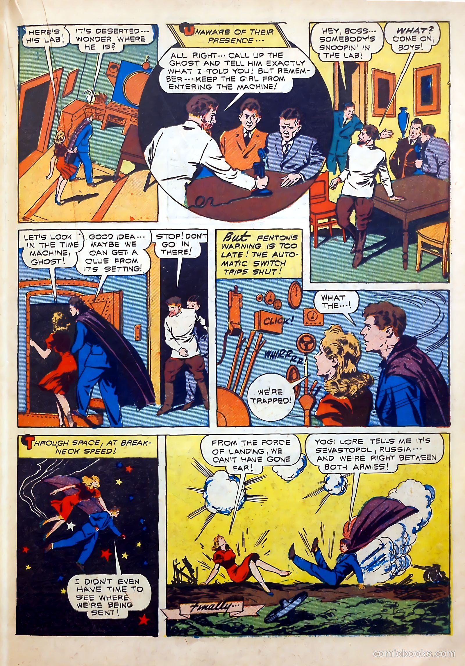 Thrilling Comics #38 (1943) — page 34 of 58