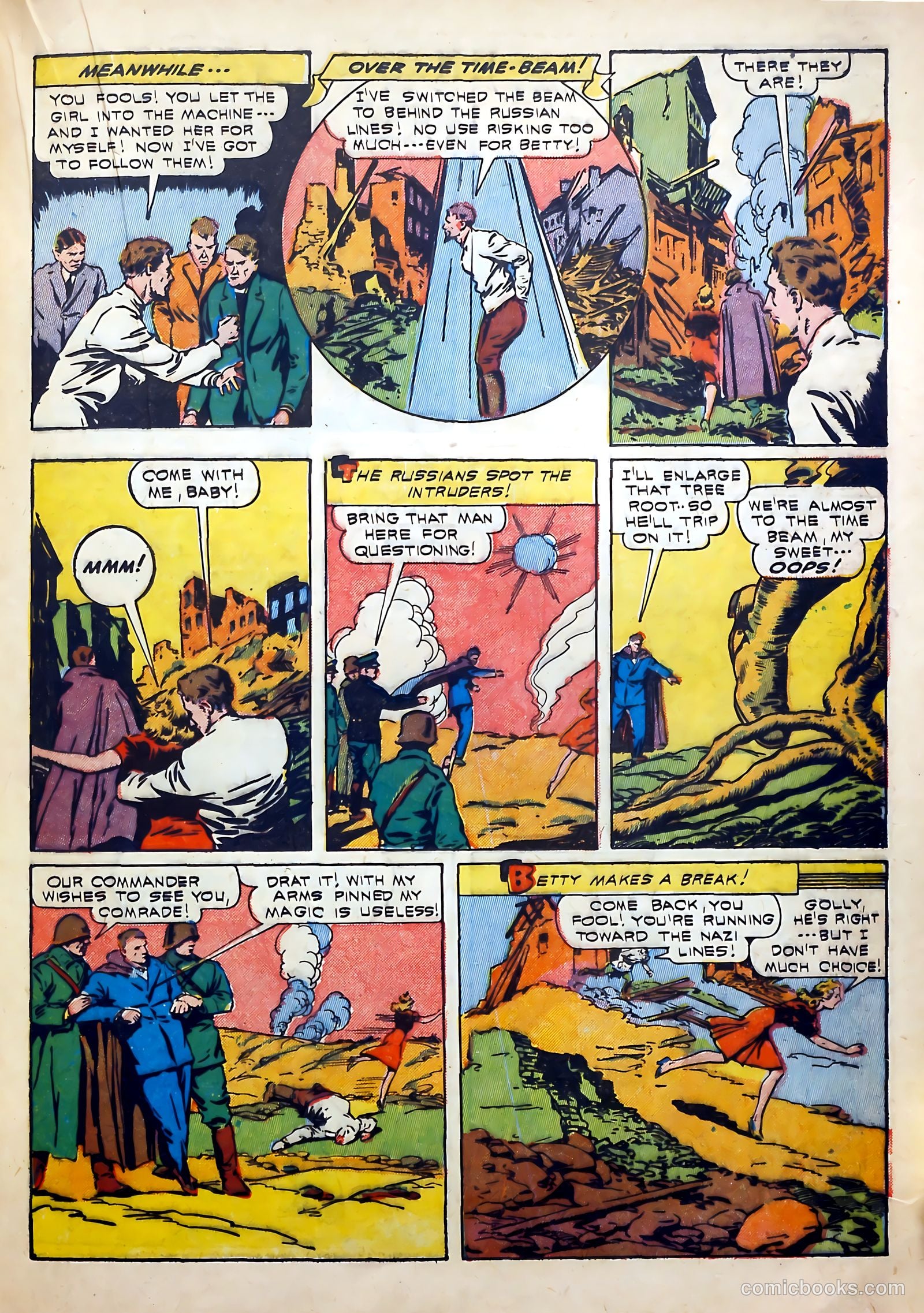 Thrilling Comics #38 (1943) — page 36 of 58