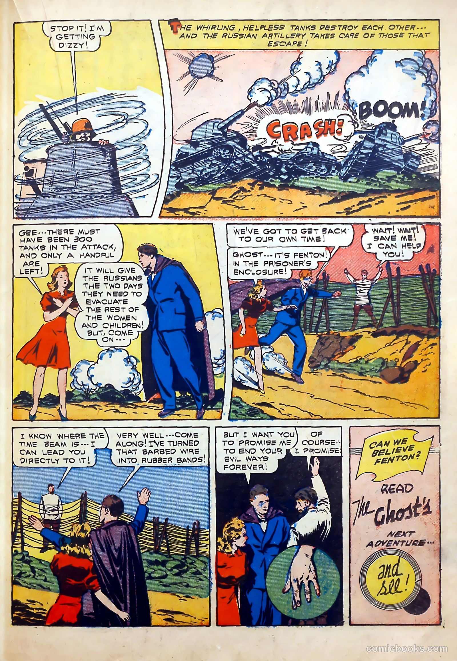 Thrilling Comics #38 (1943) — page 40 of 58