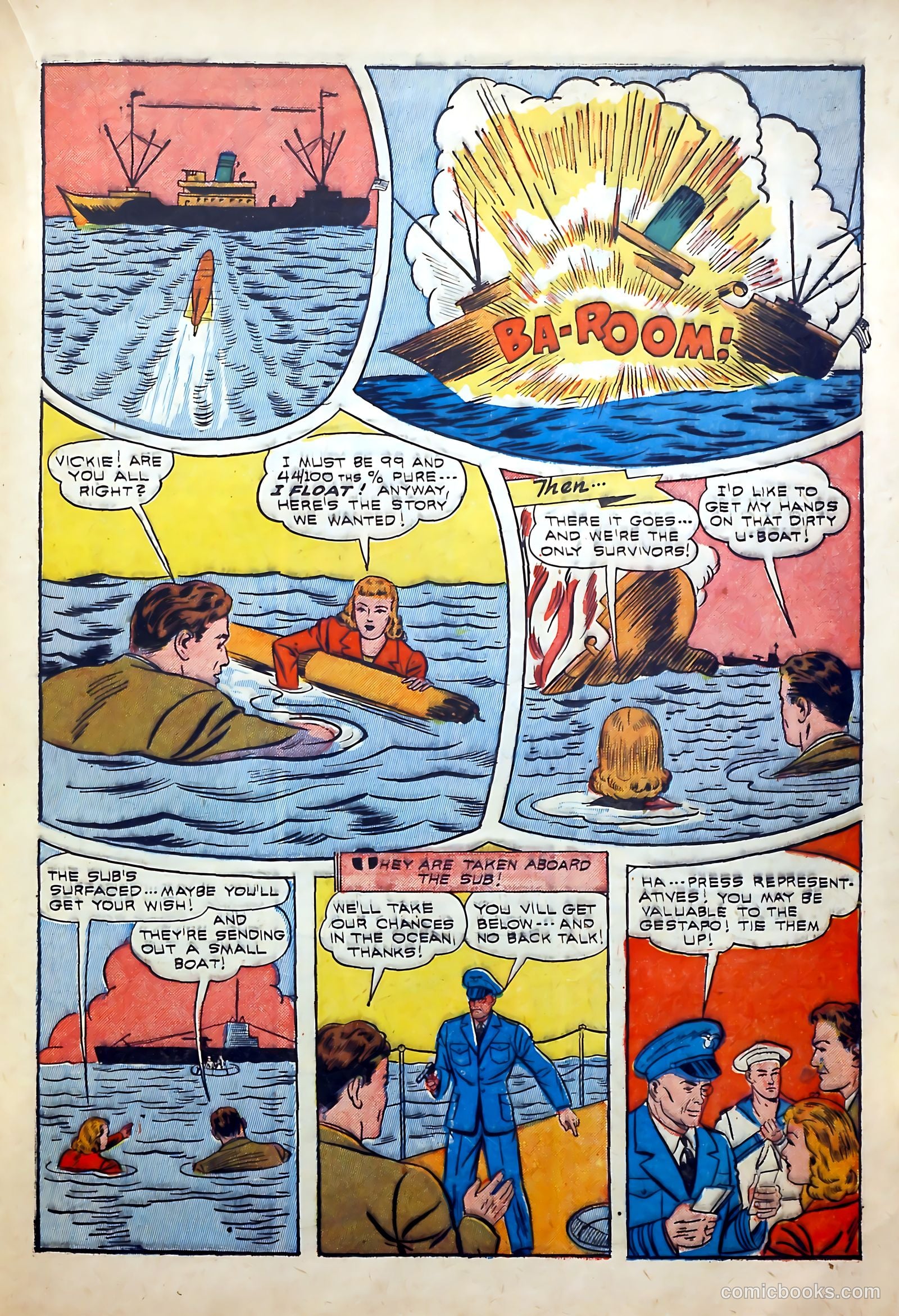 Thrilling Comics #38 (1943) — page 42 of 58